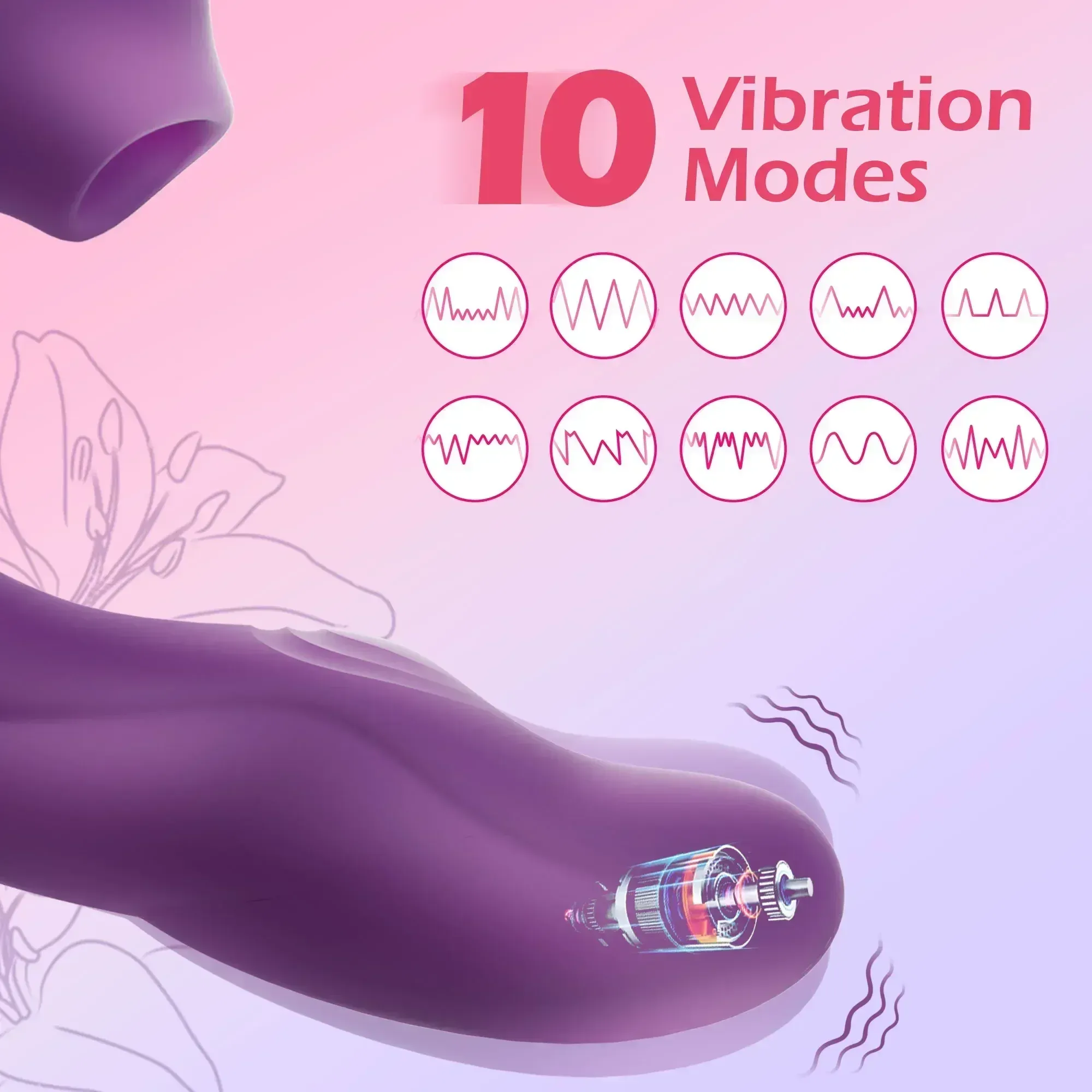 Vibrating And Tapping Dual G-Spot & Clitoral Vibrator