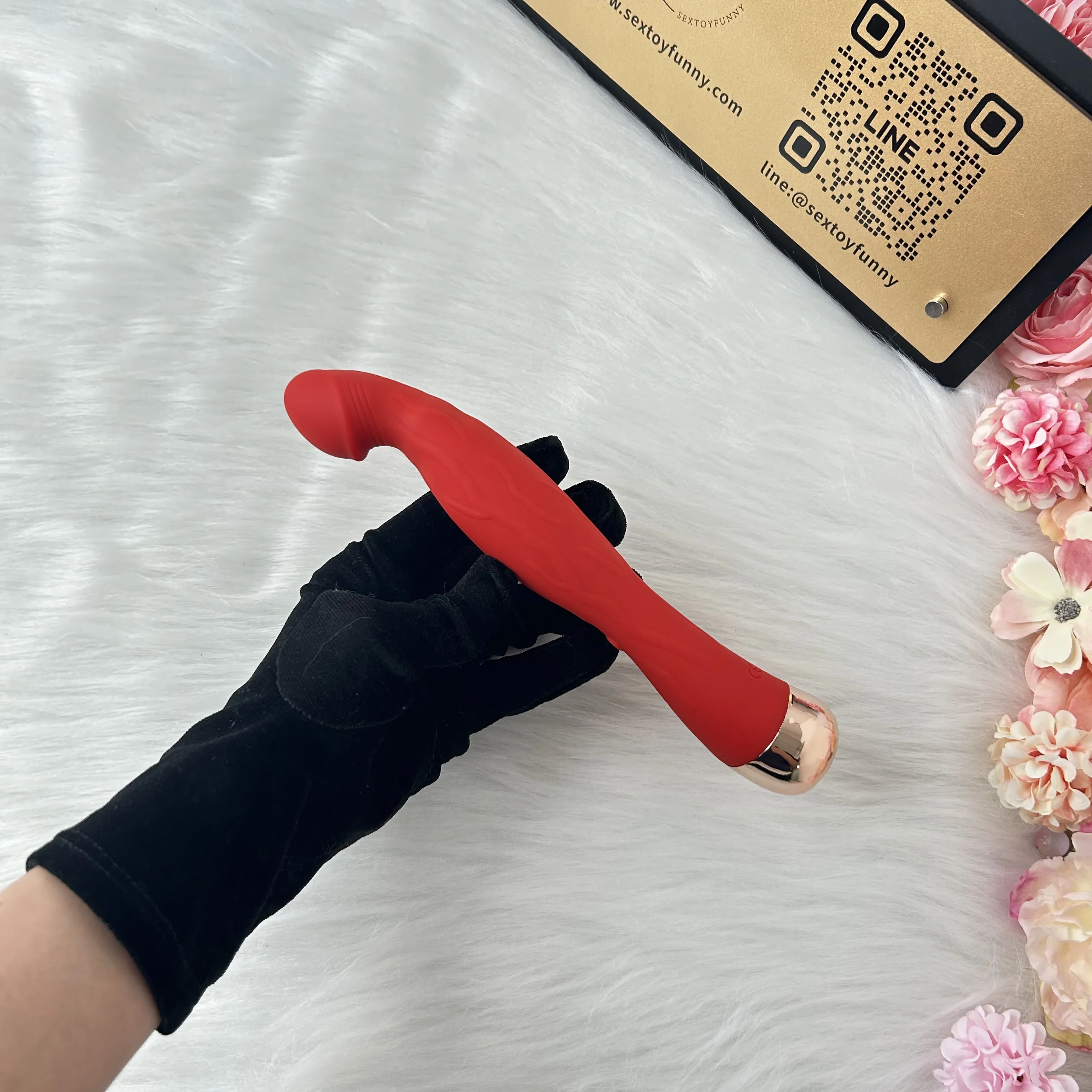 ดิลโด้สั่น เครื่องนวด AV เครื่องนวดเอวี ระบบหัวโค้งงอ 5 ระดับ