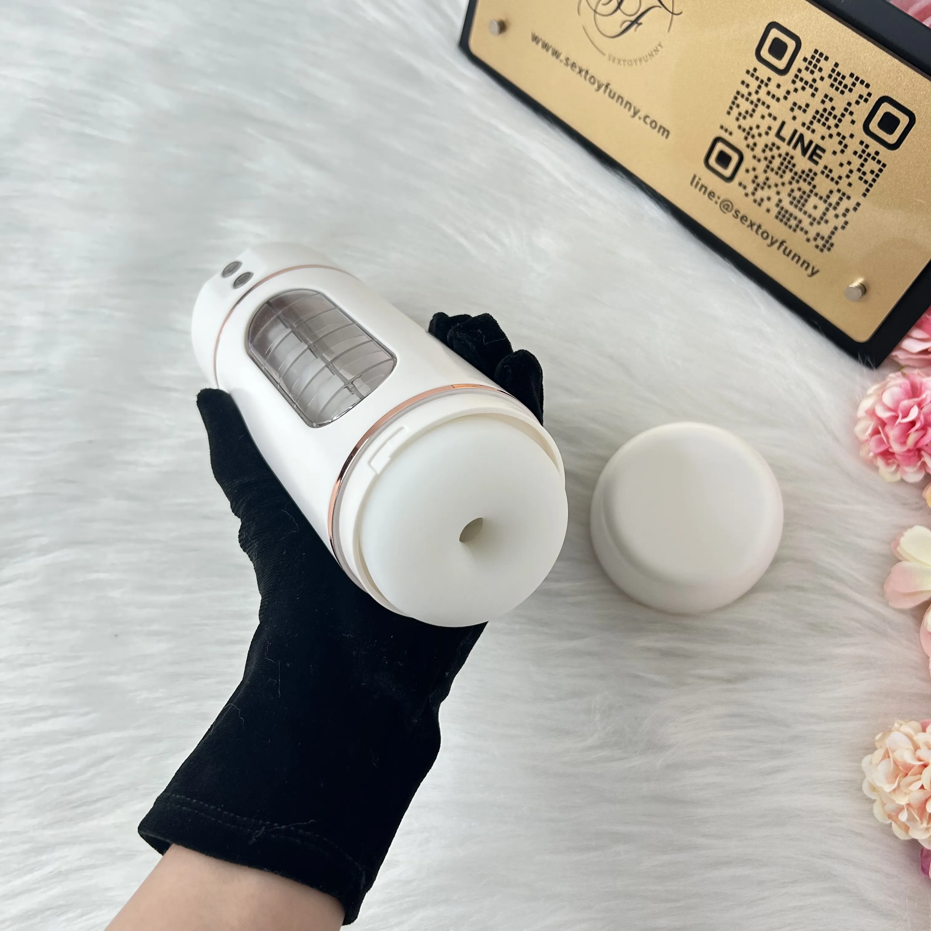 Press-Type Automatic Male Masturbator 4-Language Voice