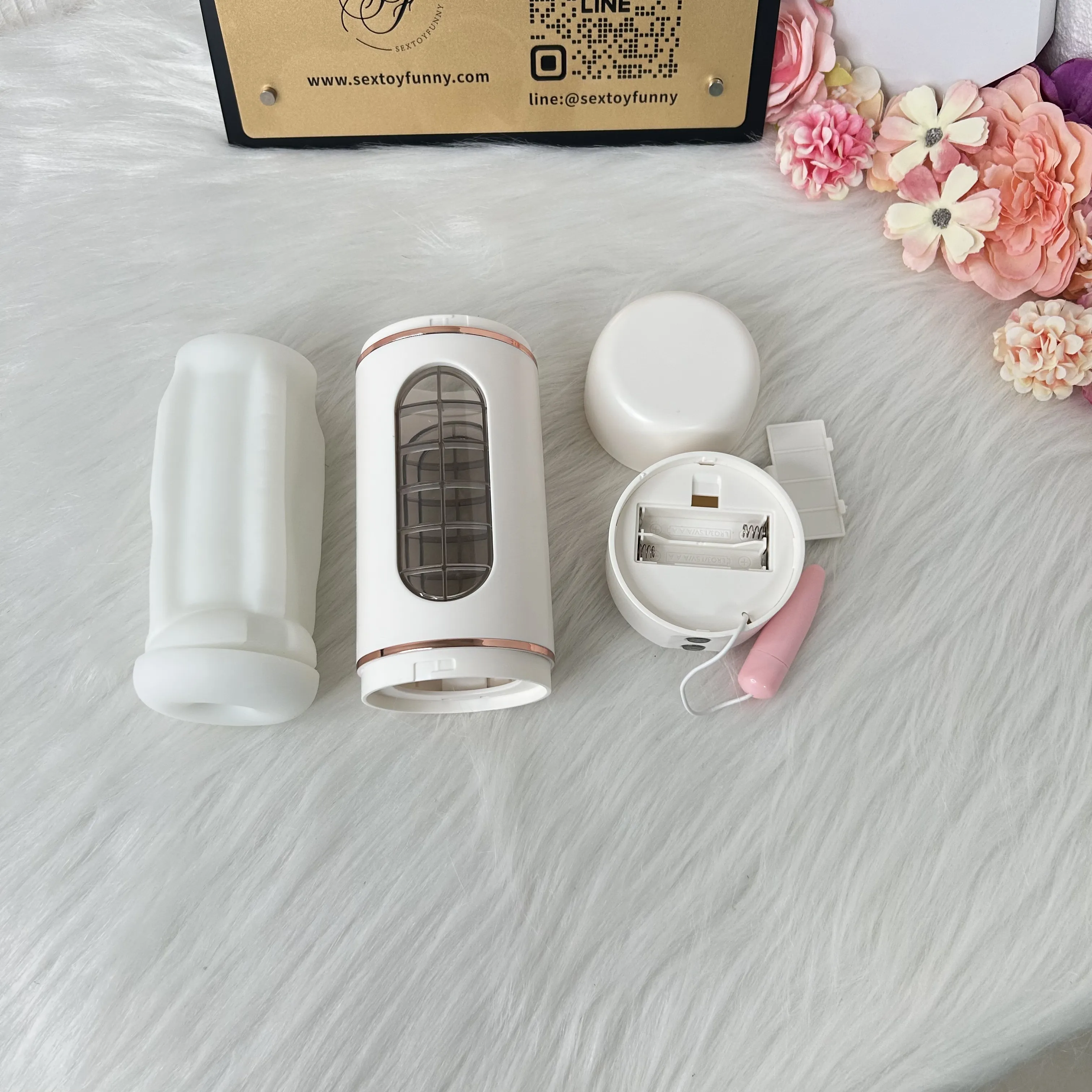 Press-Type Automatic Male Masturbator 4-Language Voice