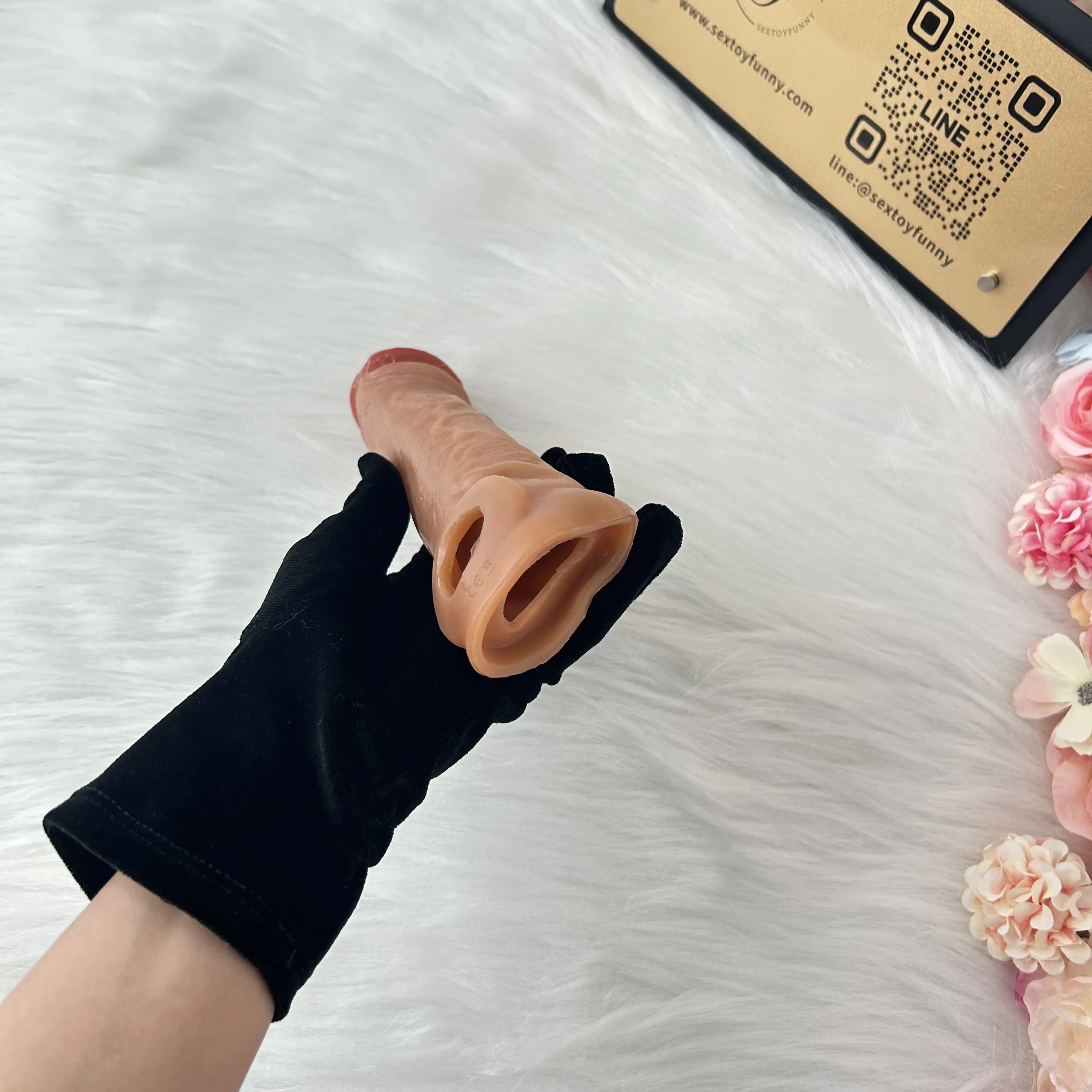 Wireless Remote Control Vibrating Bionic Penis Sleeve