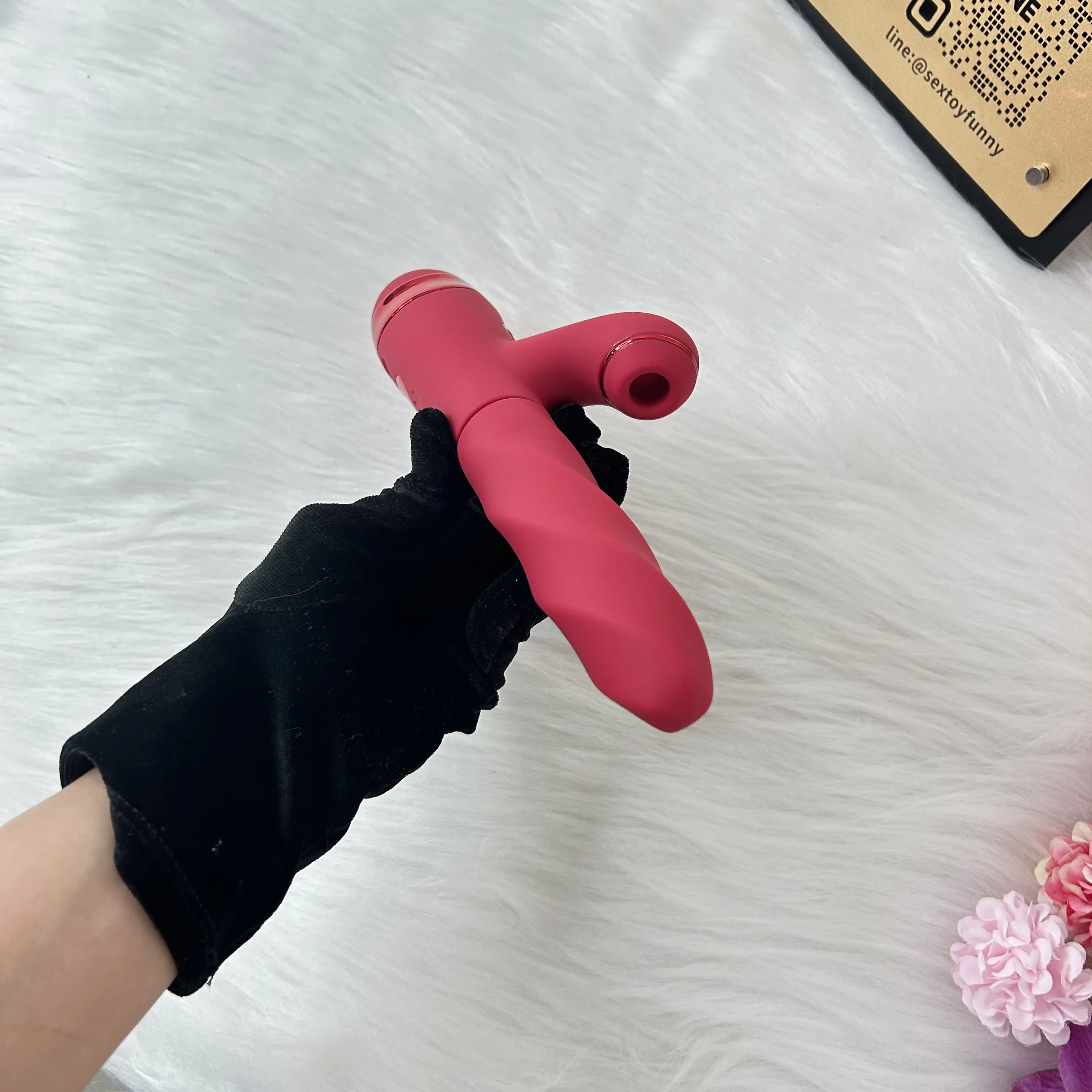 3In1 Rotation + Vibration + Suction Cervical Orgasm Vibrator