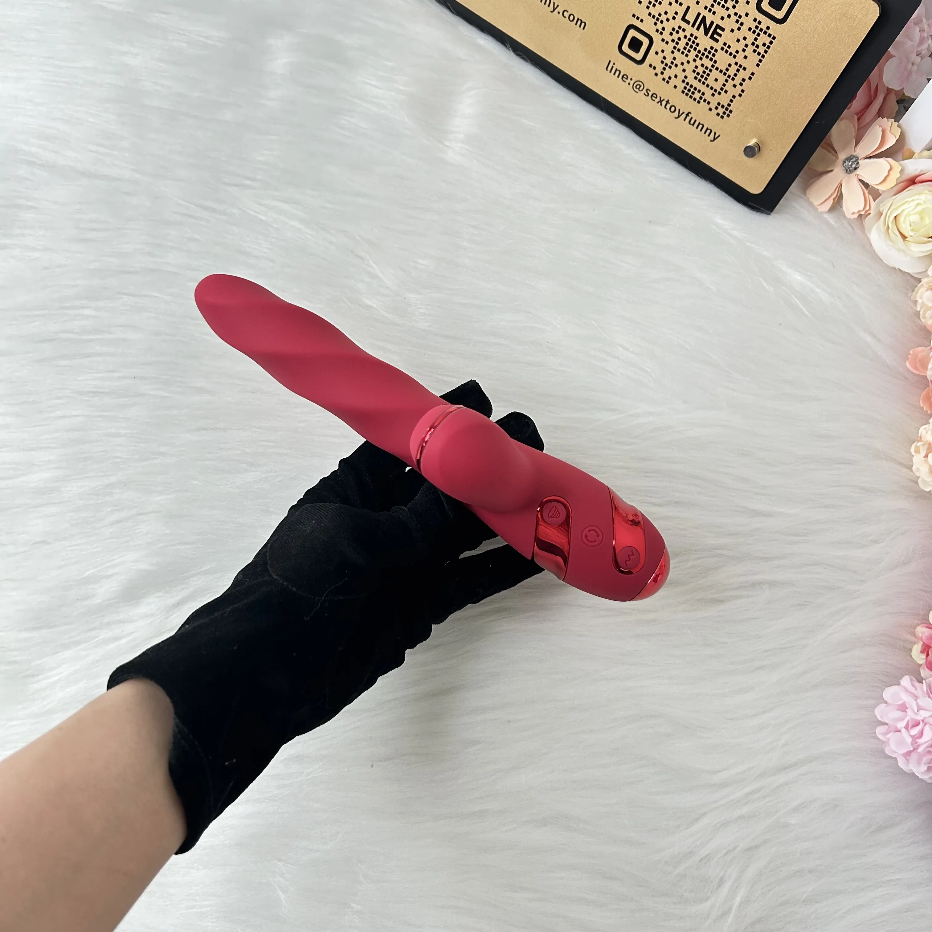3In1 Rotation + Vibration + Suction Cervical Orgasm Vibrator