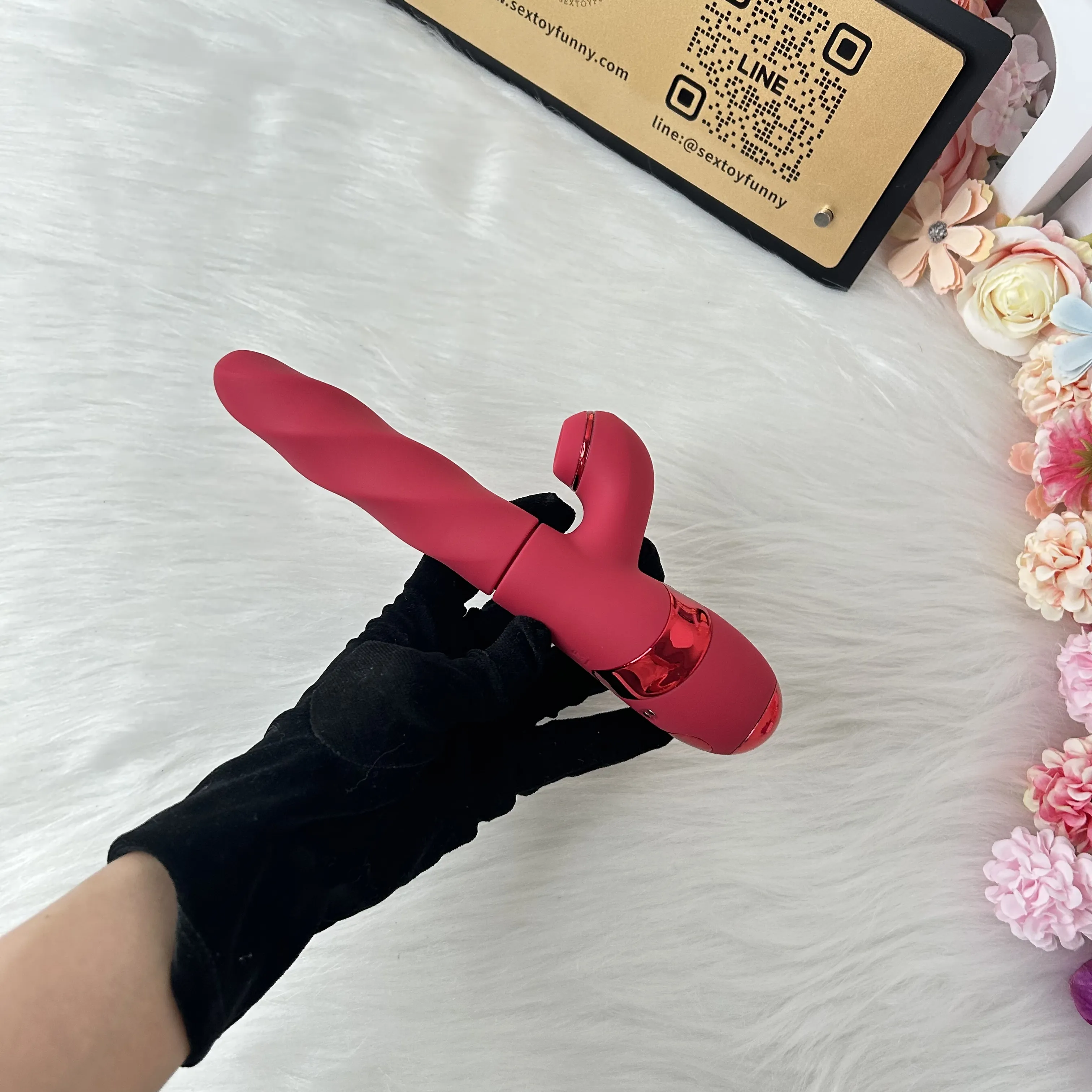 3In1 Rotation + Vibration + Suction Cervical Orgasm Vibrator