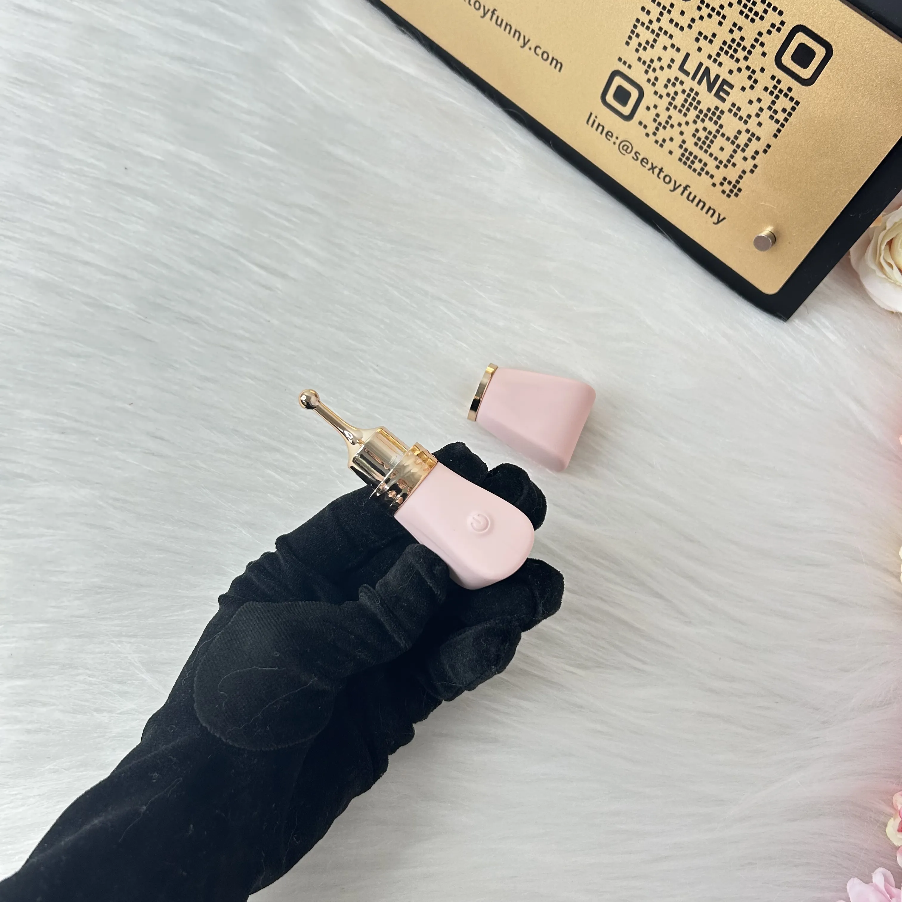 10-Level Spot Fully Waterproof Vibrator With 3 Heads
