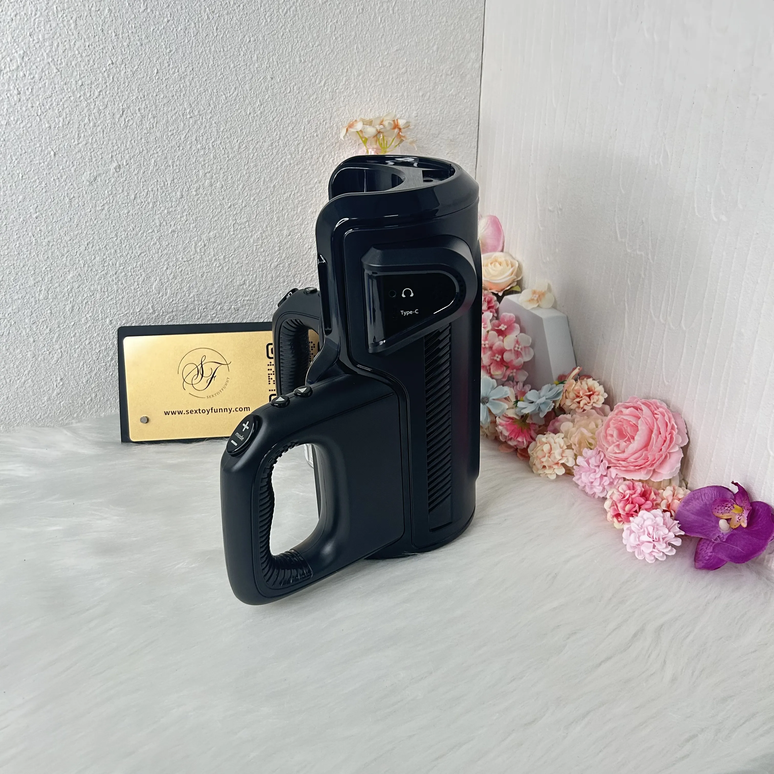 72 Programs Male Masturbator Grip Handle With Phone Holder