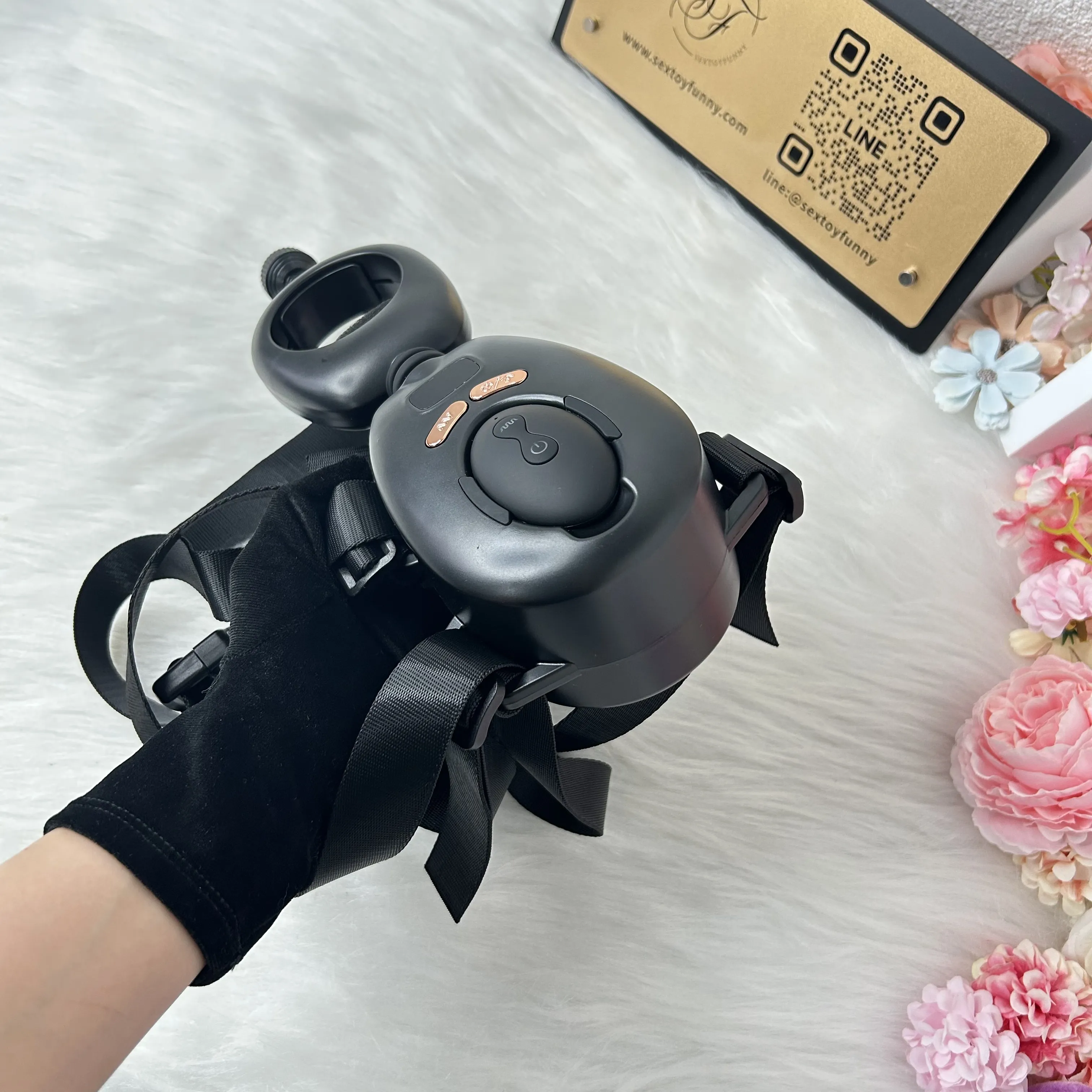 Wearable Oscillating Male Masturbator With Remote Control