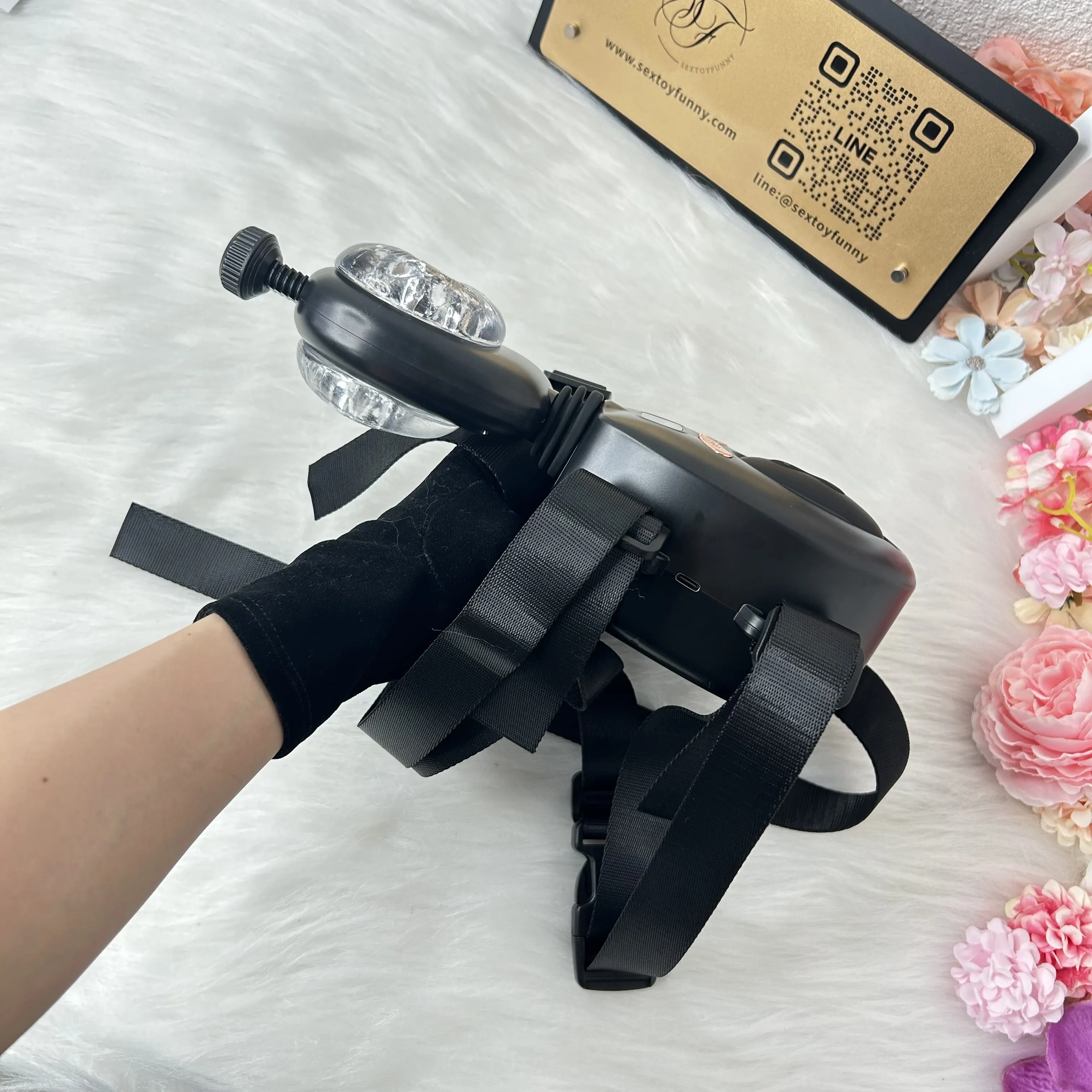 Wearable Oscillating Male Masturbator With Remote Control
