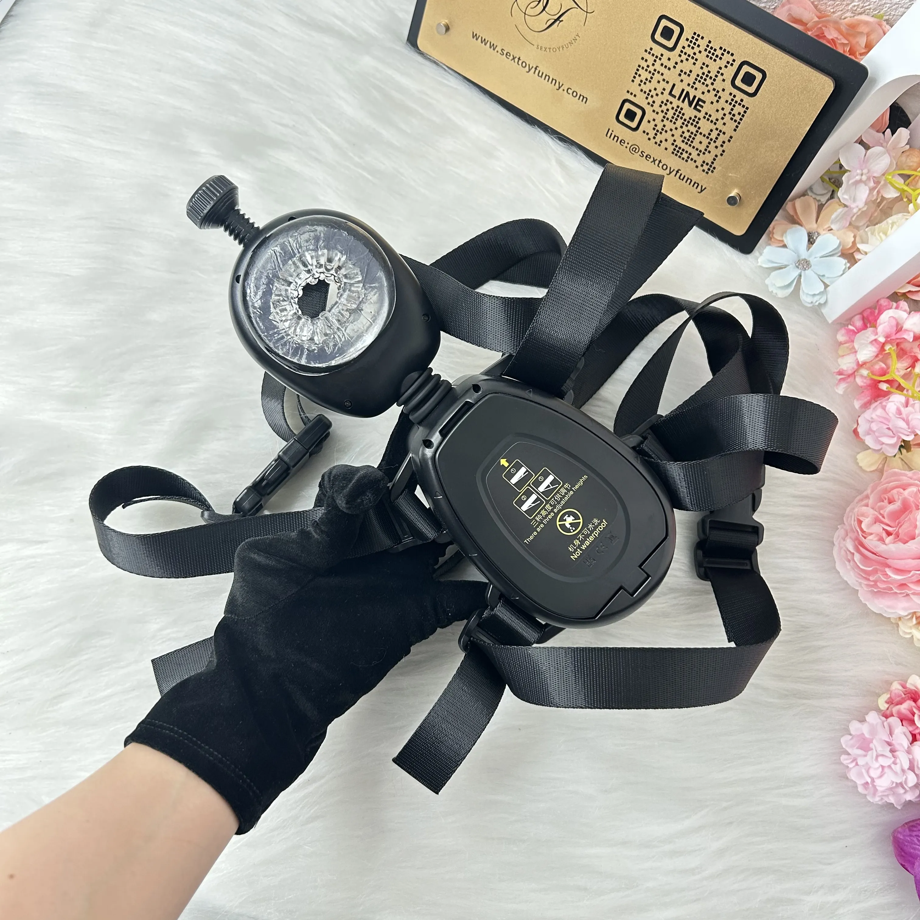 Wearable Oscillating Male Masturbator With Remote Control