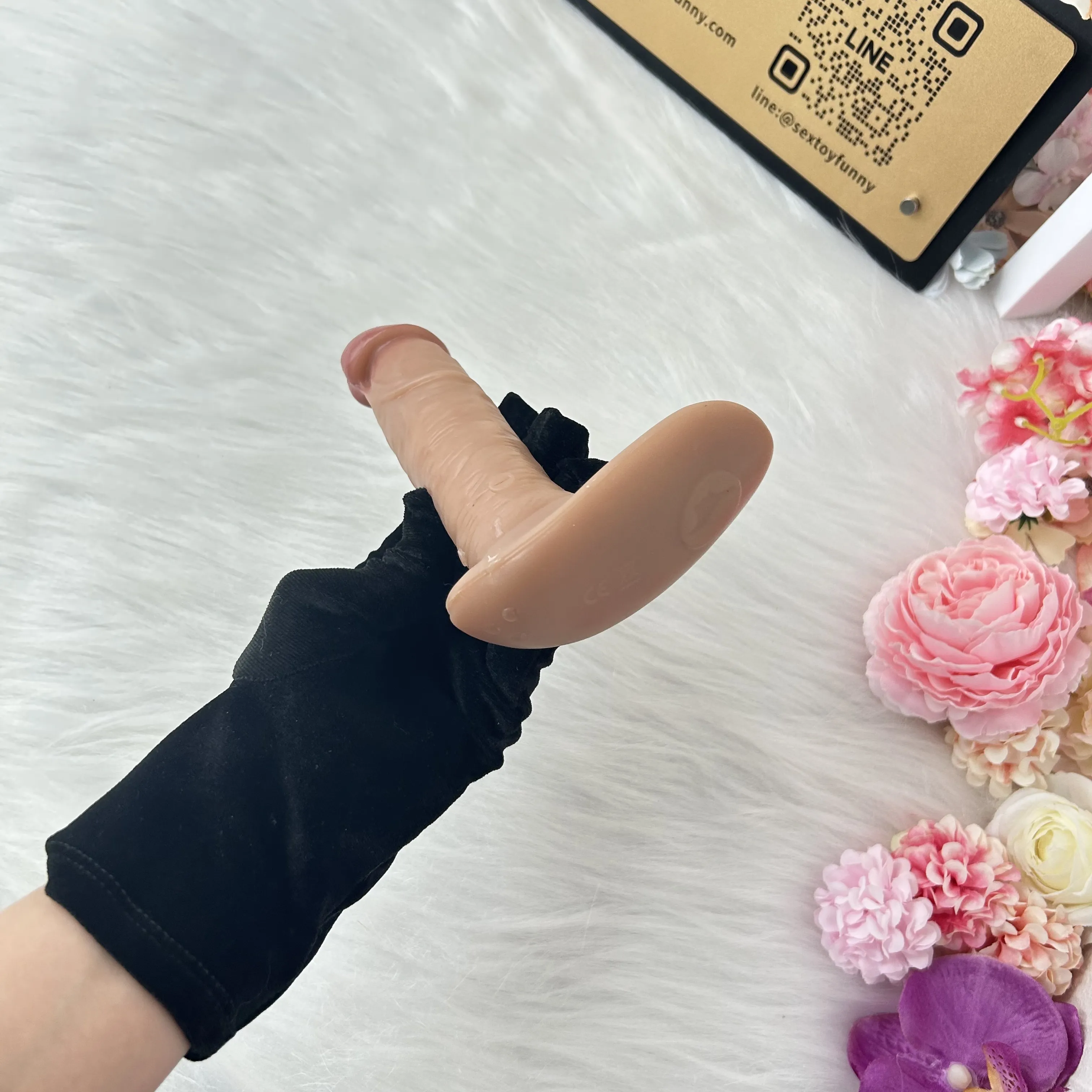 Thrusting&Vibrating Remote Control Wearable Realistic Dildo