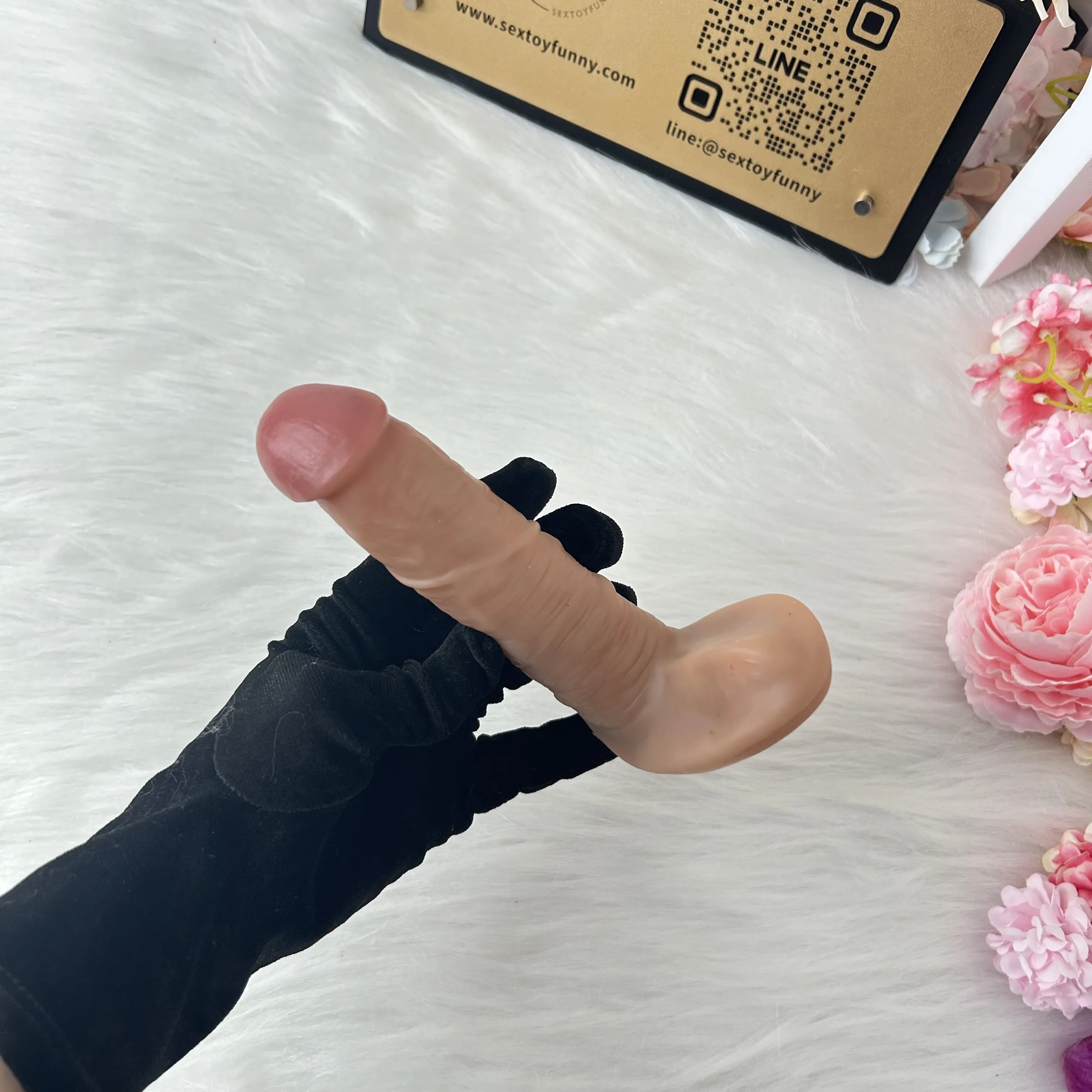 Thrusting&Vibrating Remote Control Wearable Realistic Dildo