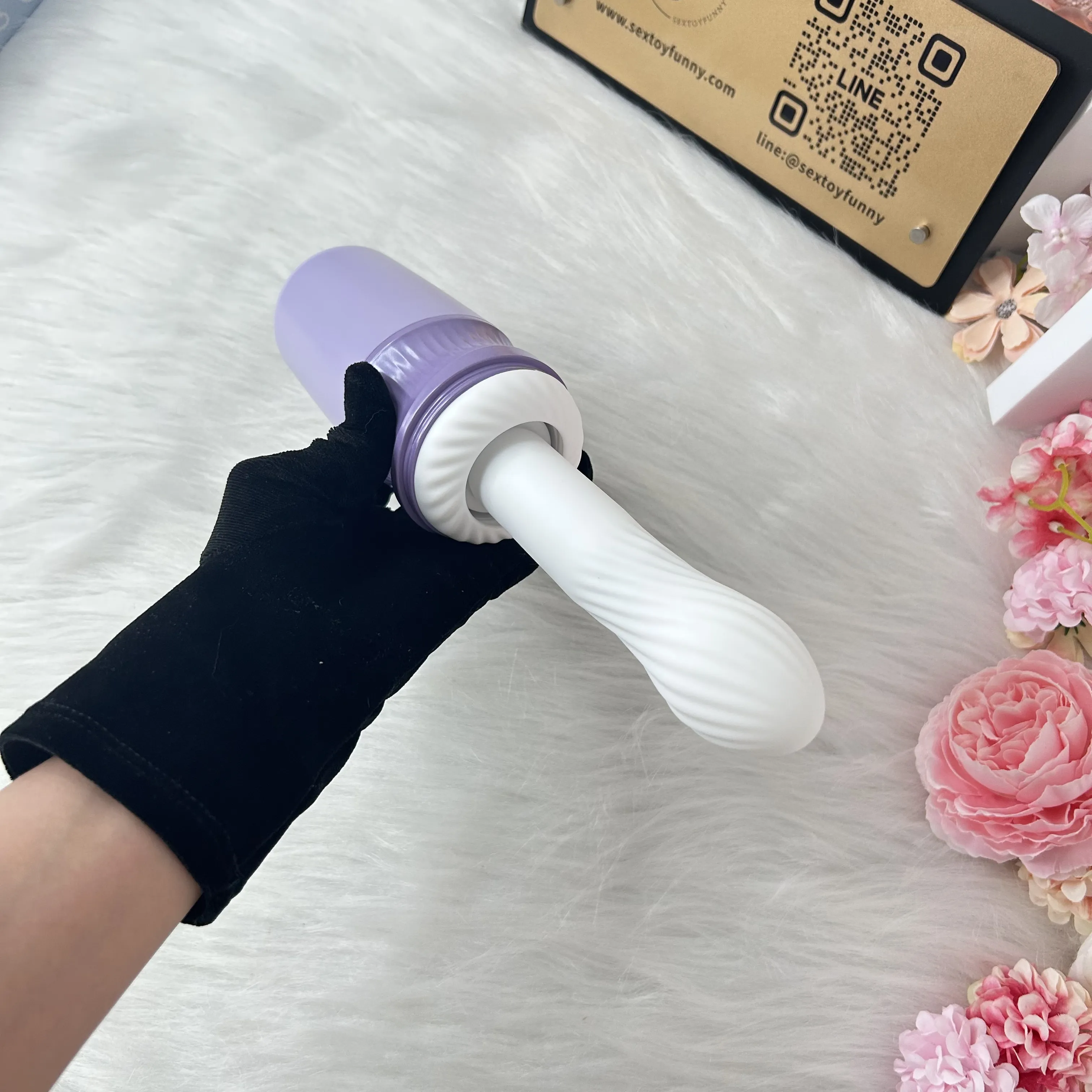 Thrusting & Vibrating APP Heating LCD Display Sex Machine