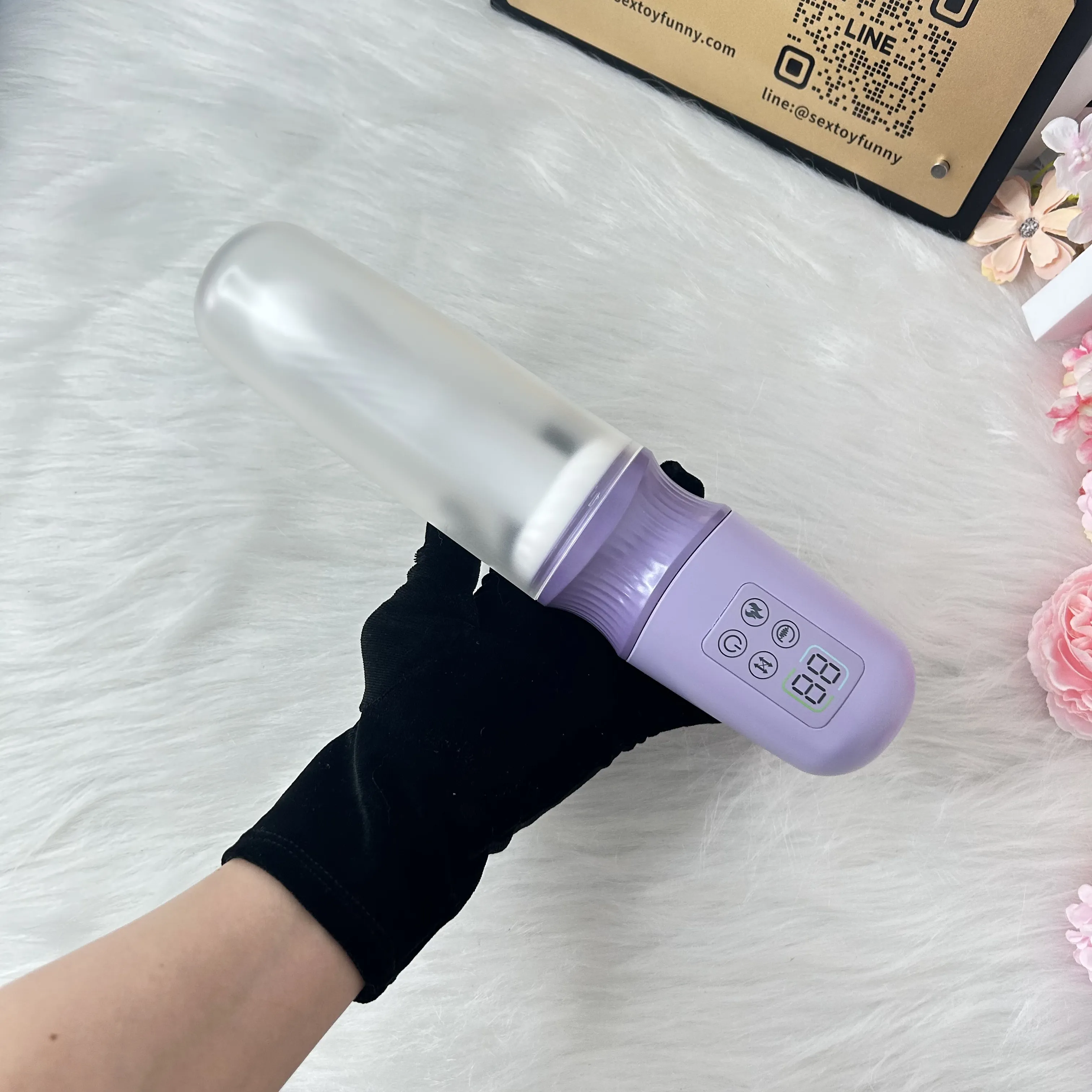 Thrusting & Vibrating APP Heating LCD Display Sex Machine