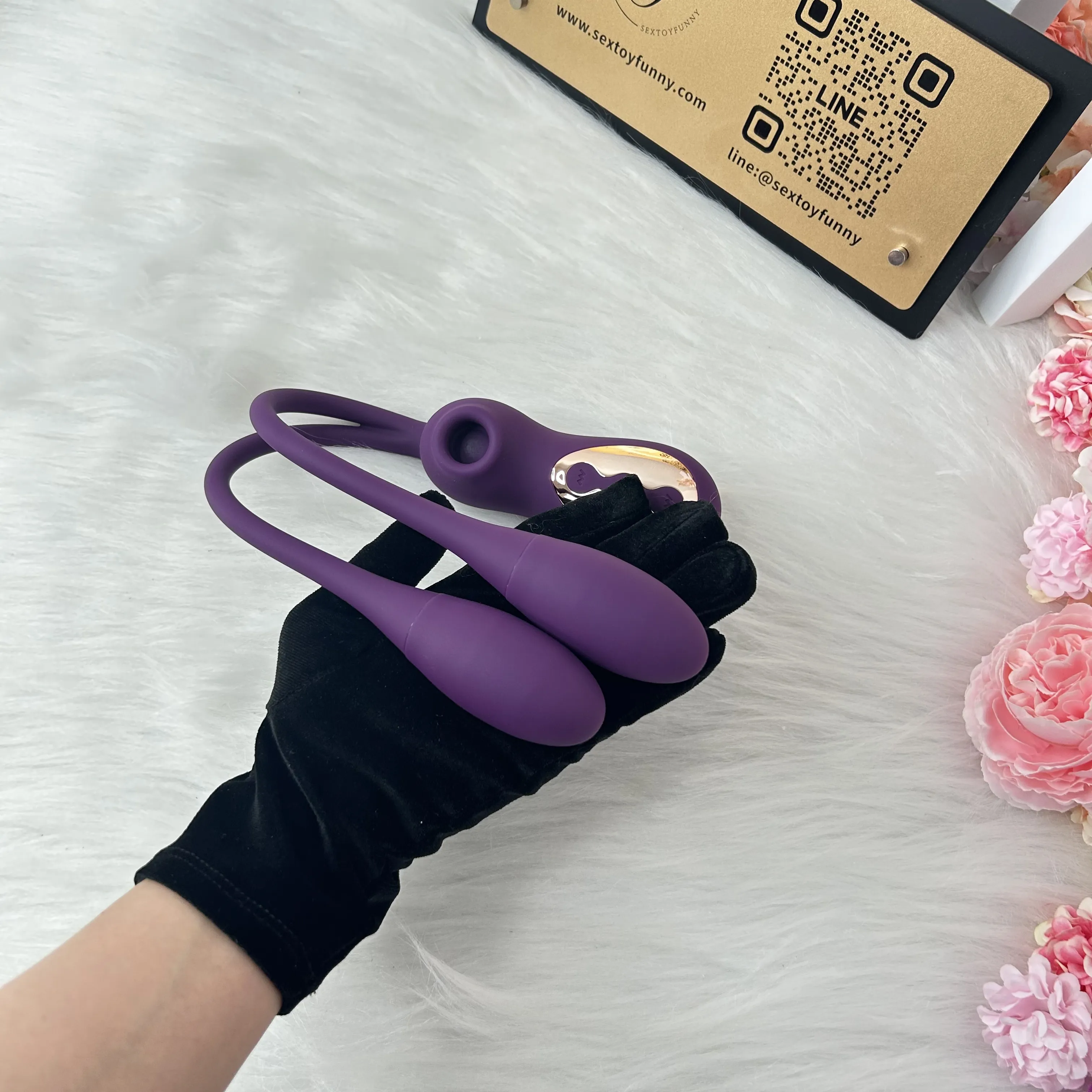 5 Suction + 3 Speeds + 7 Vibration Heating Egg Vibrator