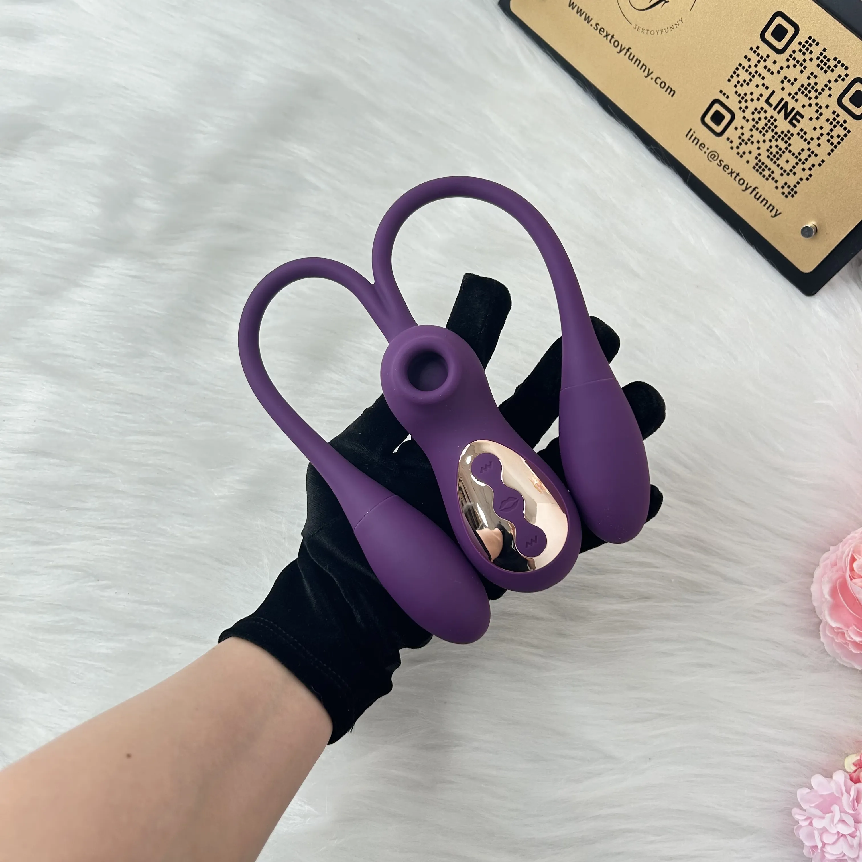 5 Suction + 3 Speeds + 7 Vibration Heating Egg Vibrator