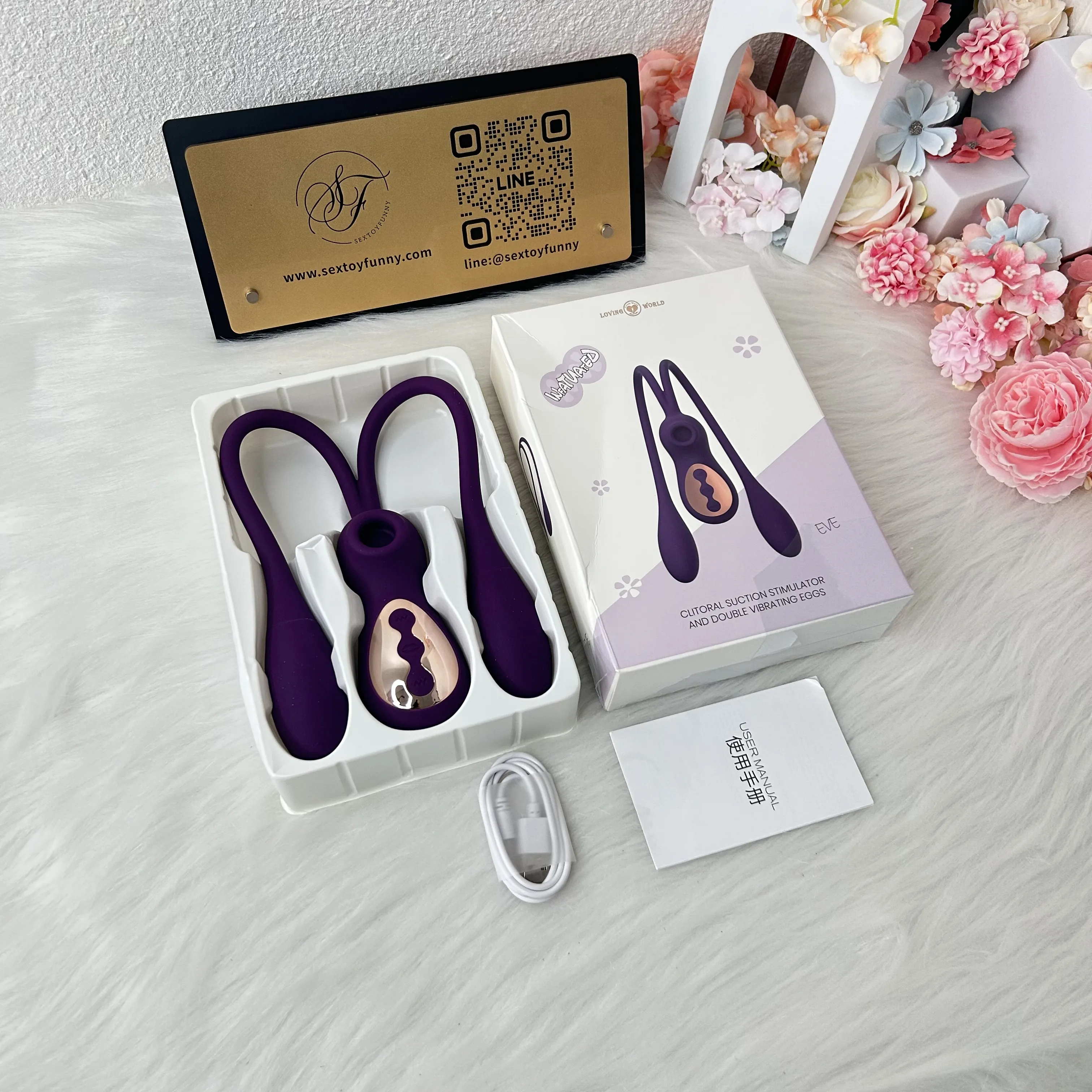 5 Suction + 3 Speeds + 7 Vibration Heating Egg Vibrator