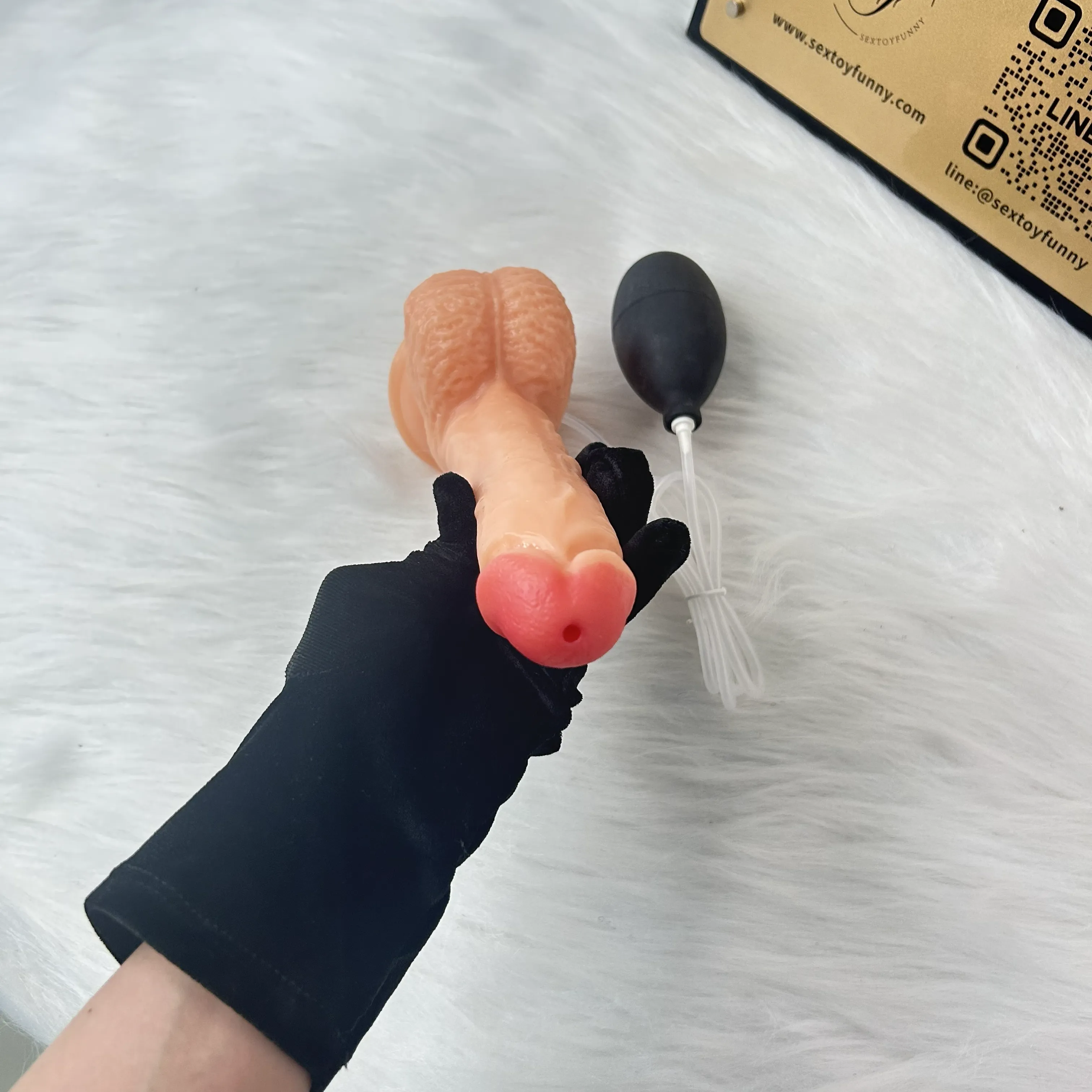 Ejaculating Vein Texture Realistic Dildo With Suction Cup