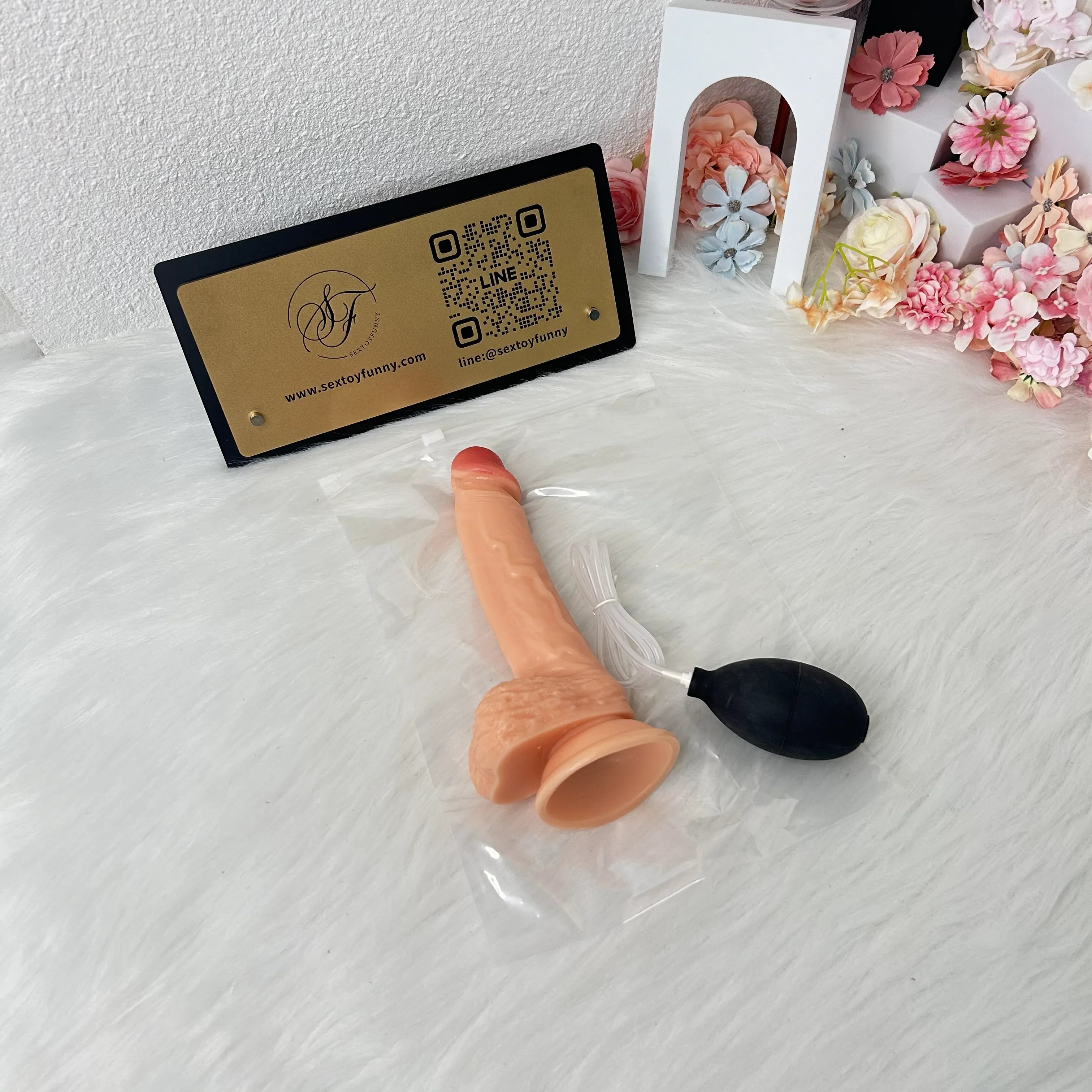 Ejaculating Vein Texture Realistic Dildo With Suction Cup