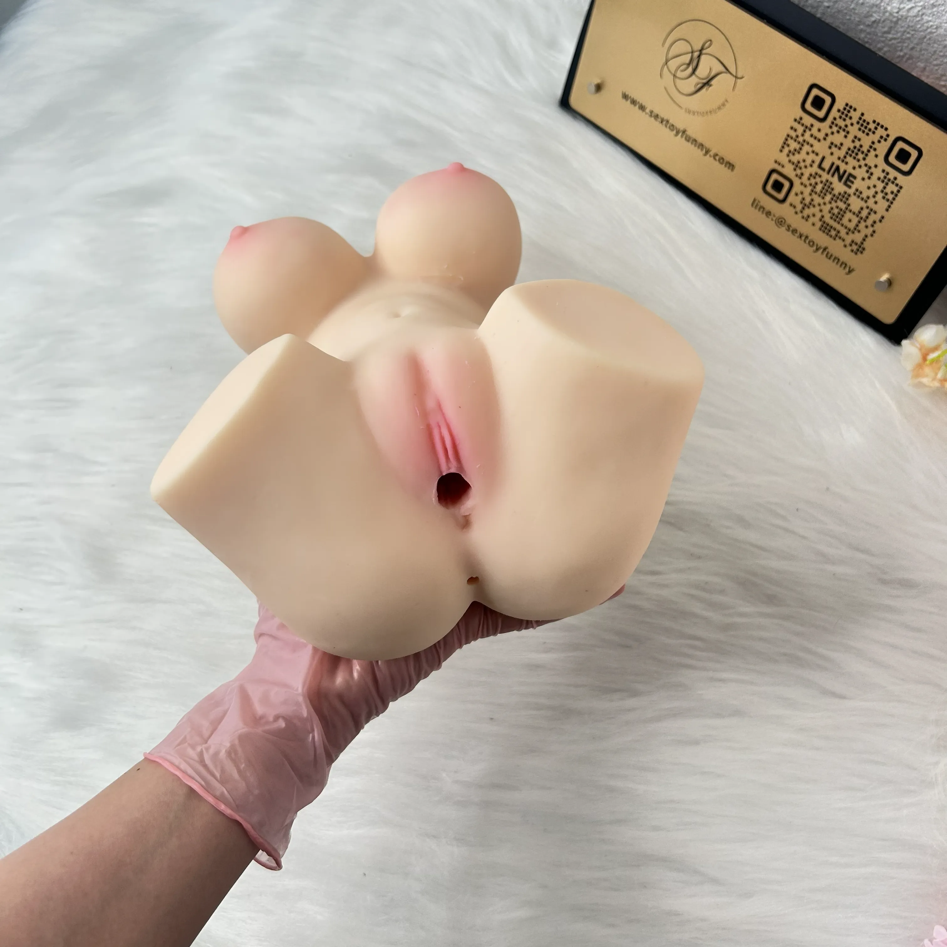 Realistic Vagina With Skeleton 18cm Extra-Long Channel NW 2.5kg