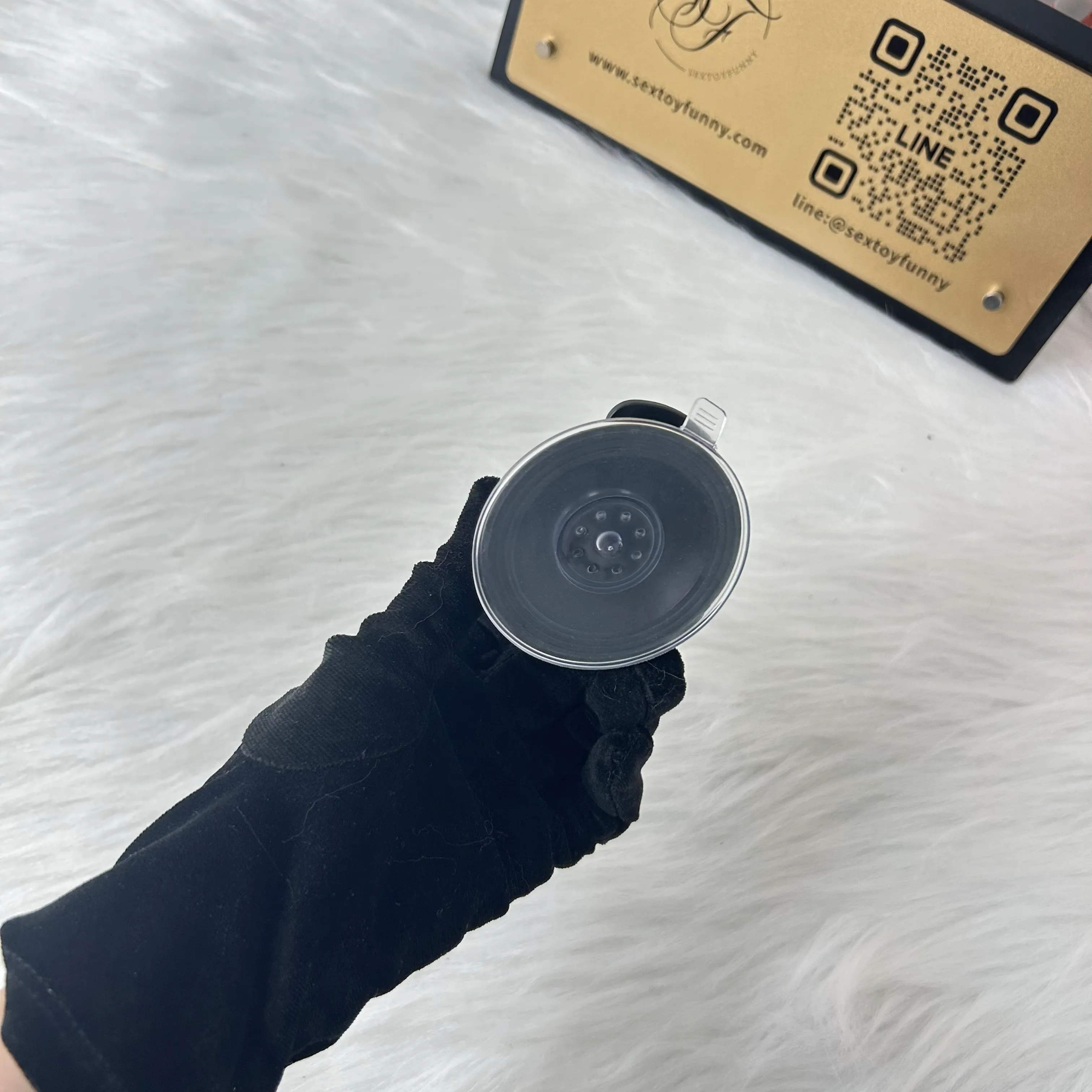 Suction Cup Masturbator Holder - 180° Adjustable Hands-Free Stand