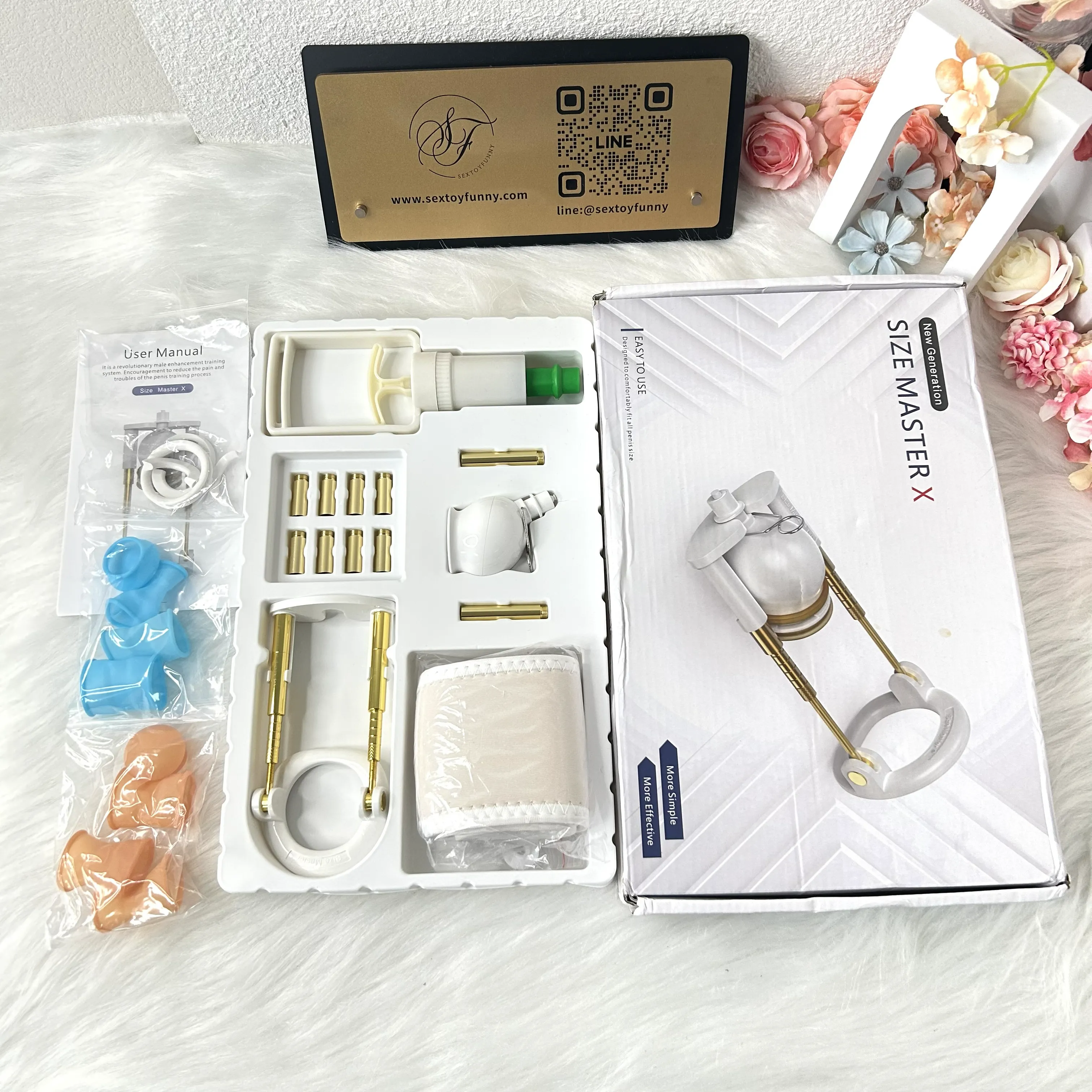 Penimaster Penis Vacuum Stretcher Pump Kit 2 Styles Available