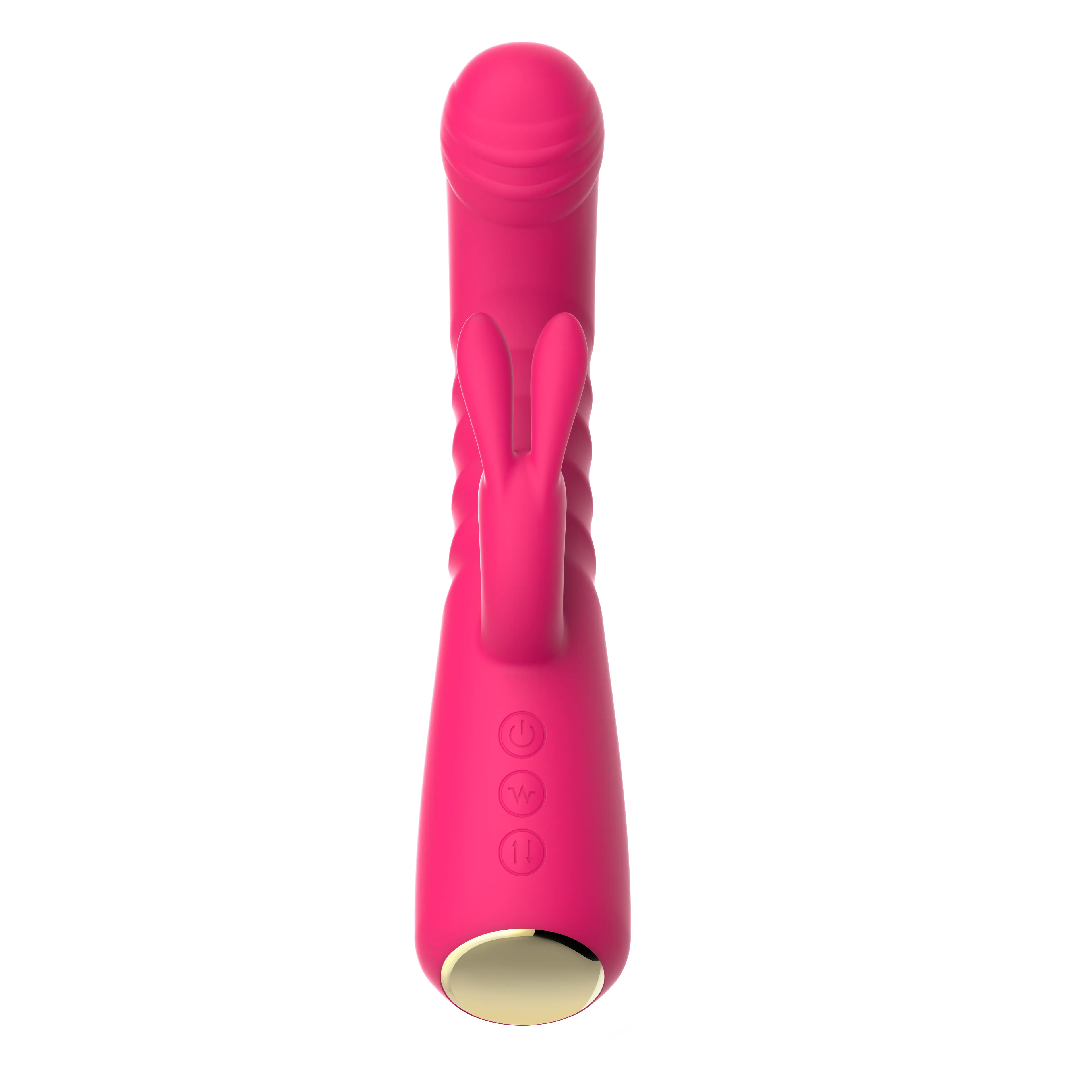 Rabbit Ear Simulated Penis Thrusting & Heating Vibrator