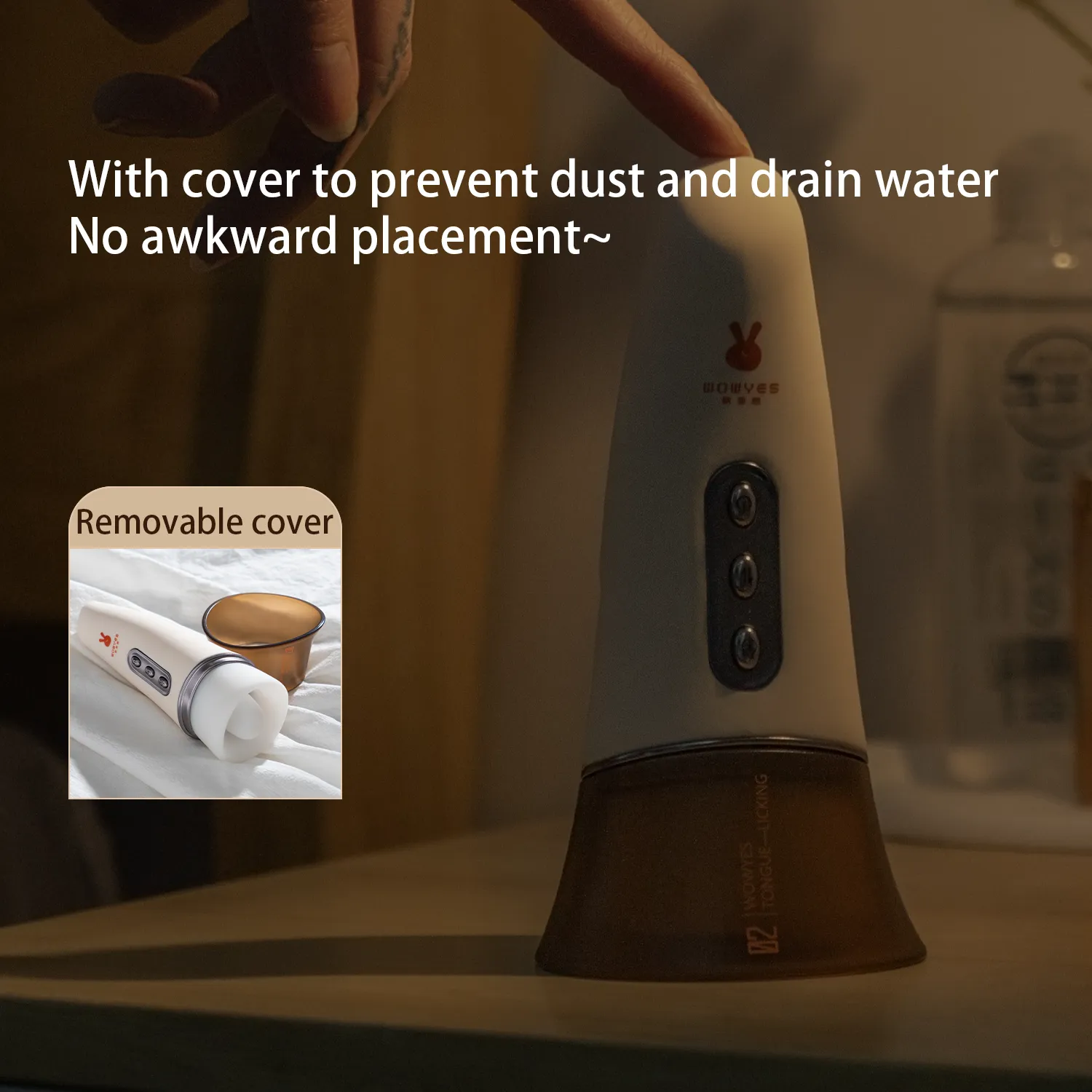 3-In-1 Male Voice Recording APP Tongue-Licking Vibrator