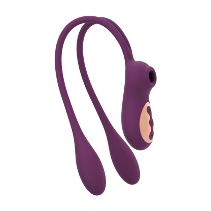 ไข่สั่น ระบบ 3 มอเตอร์ 5 ระดับการดูดสุญญากาศ 3 ความเร็ว + 7 ความถี่การสั่น ออกแบบไข่กระตุ้นคู่ ระบบทำความร้อนอัจฉริยะ|Lovingword-sextoyfunny