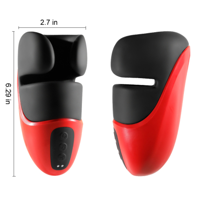 W6108未定价อุปกรณ์ฝึกอวัยวะเพศชาย มอเตอร์คู่ สั่นสะเทือน+บีบ ตัวเครื่องแบบชิ้นเดียว