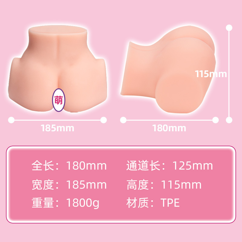 W5303未定价ตุ๊กตายางบางส่วน รูปลักษณ์เหมือนมนุษย์จริง ทางคู่เสมือนจริงระดับสูง ก้นสวยกลมมน วัสดุ TPE