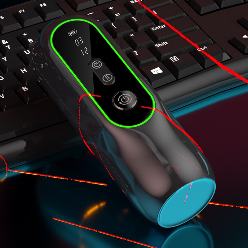 ถ้วยอัตโนมัติ 15 ระดับการขยาย-หดตัว 4 ระดับการดูด 9 ระดับการกลืนกิน ระบบทำความร้อนเร็วพิเศษ|Jaguar-sextoyfunny