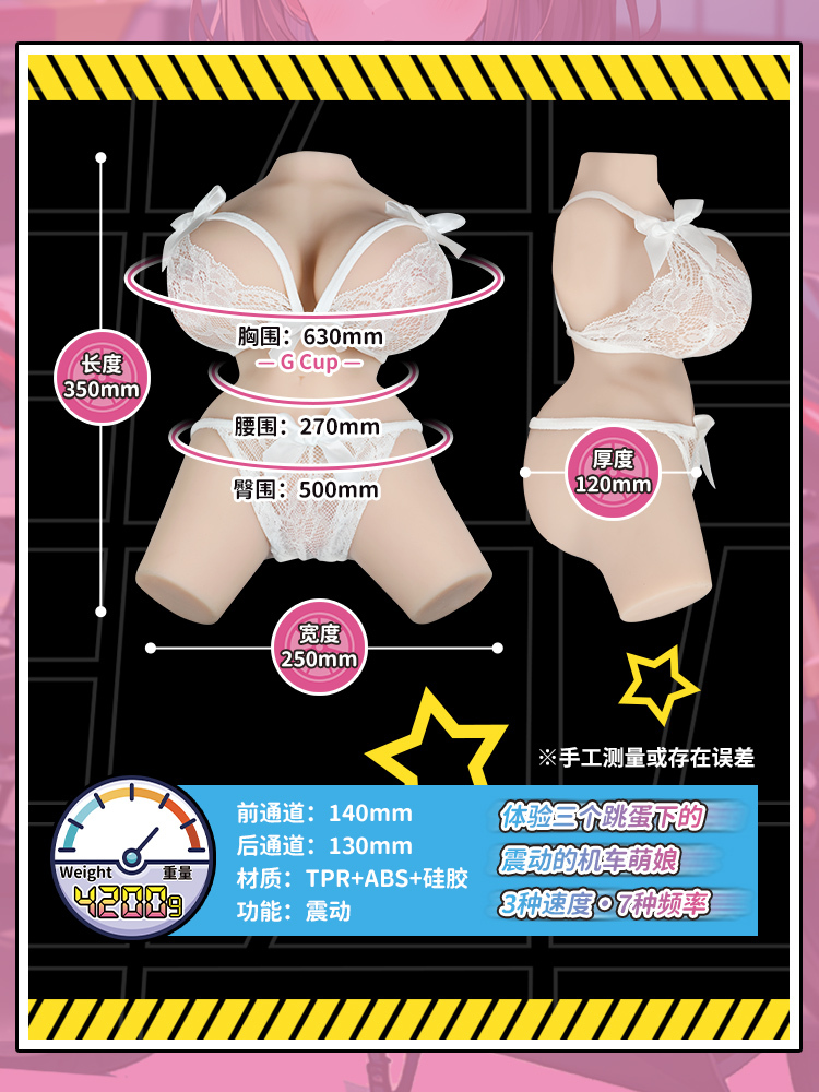 ตุ๊กตายางบางส่วน รูปลักษณ์เหมือนมนุษย์จริง ทรวงอกสวยงามสมส่วน ทางคู่เสมือนจริงระดับสูง วัสดุ TPE -sextoyfunny