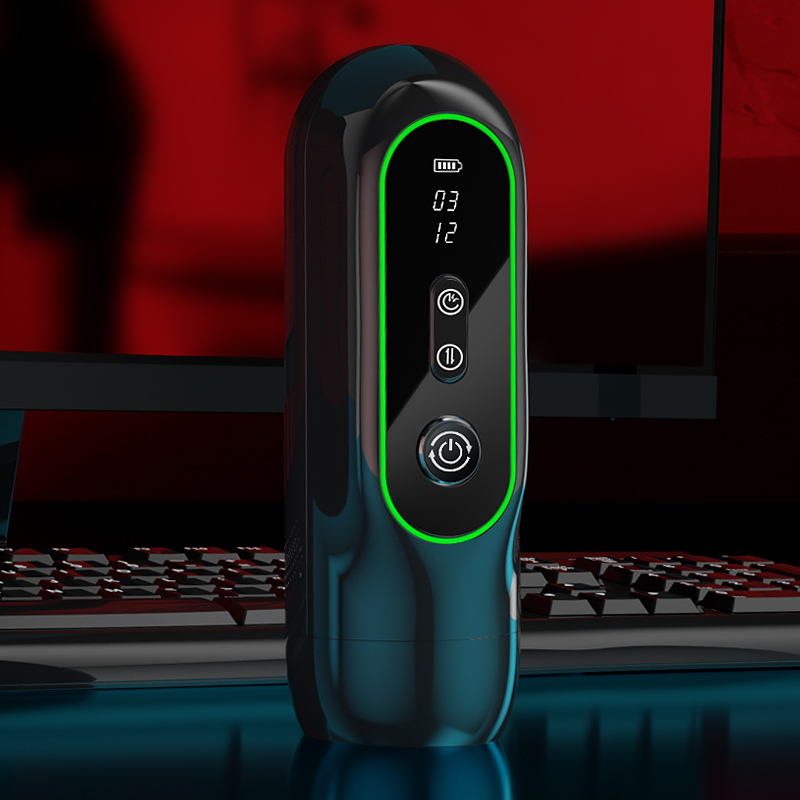 ถ้วยอัตโนมัติ 15 ระดับการขยาย-หดตัว 4 ระดับการดูด 9 ระดับการกลืนกิน ระบบทำความร้อนเร็วพิเศษ|Jaguar-sextoyfunny