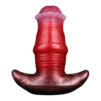 ของเล่นประตูหลัง ควยปลั๊ก ฐานแท่นเรือ สามารถสอดใส่หัวกระสุนสั่นได้