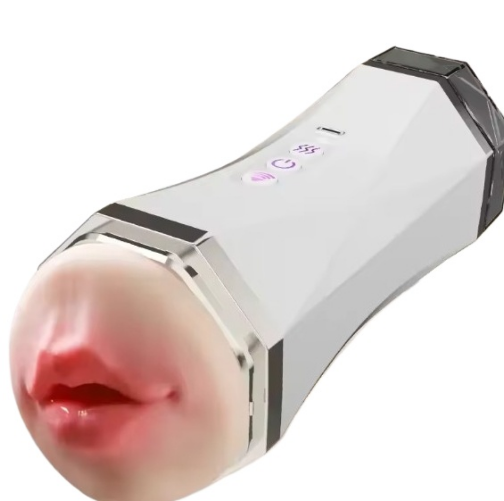 ถ้วยอัตโนมัติ โหมดคลื่น 10 ความถี่ โหมดปะทุปุ่มเดียว ดีไซน์ 2 หัว เสียงในตัว วัสดุ TPE สัมผัสเหมือนจริง|JIUAI-sextoyfunny