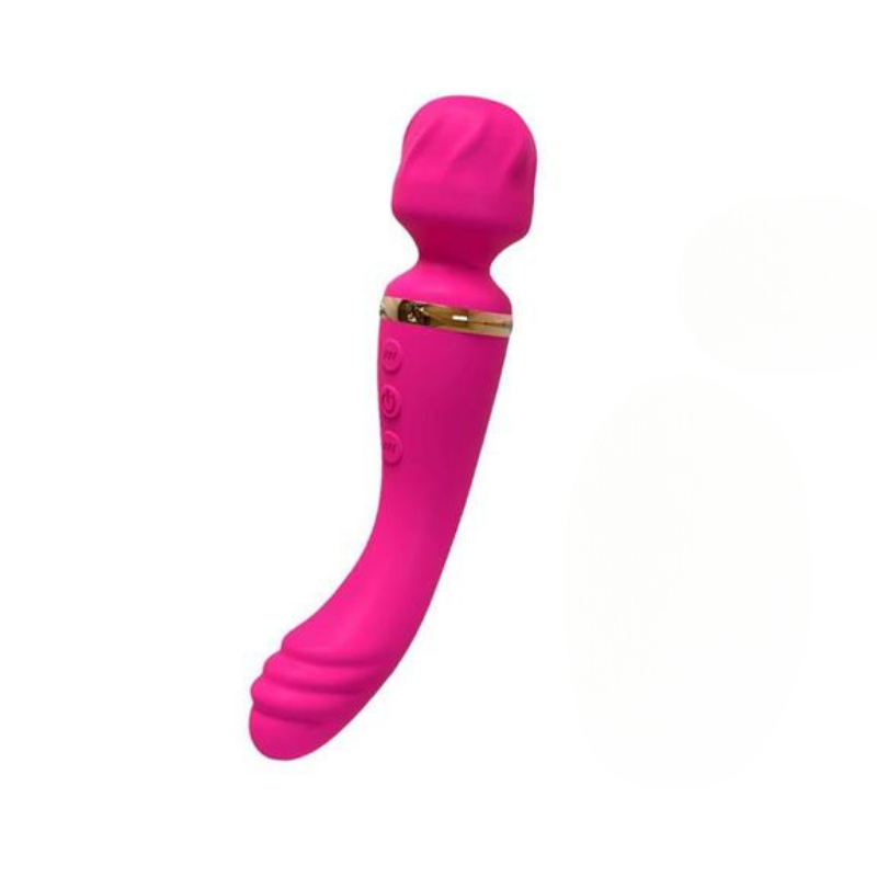 W0053 เครื่องนวดAV 双เครื่องยนต์ พลังแรงสุดขั้ว 10 ระดับความถี่สองจุด หมุนได้ 360 องศา IPX5|JP