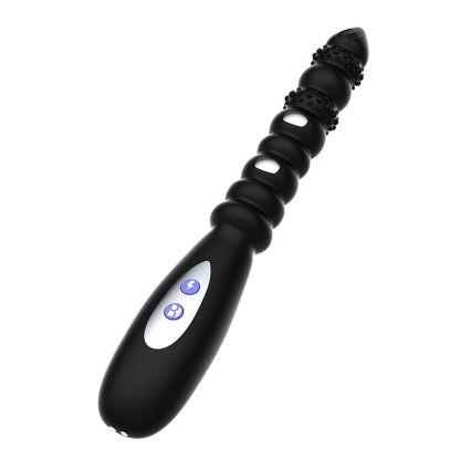 ต่อมลูกหมากเครื่องนวด 10 ระดับความสั่นสะเทือน 3 ระดับชีพจรไฟฟ้า หมุนได้ 360 องศา ใช้ได้ทั้งชายและหญิง|Mr.B-sextoyfunny