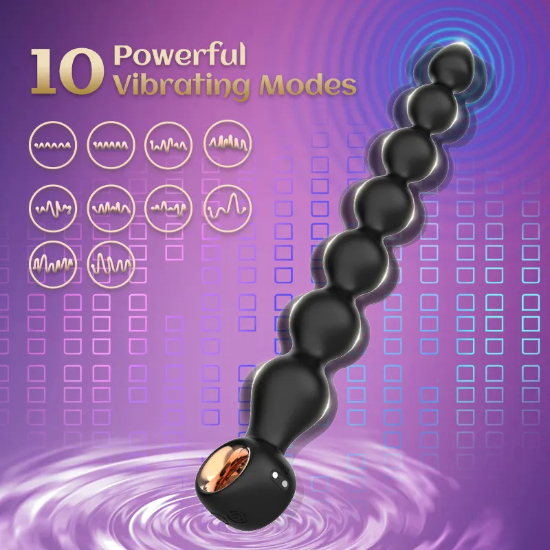 7 Beads Automatic Prostate Massager & Anal Vibrator