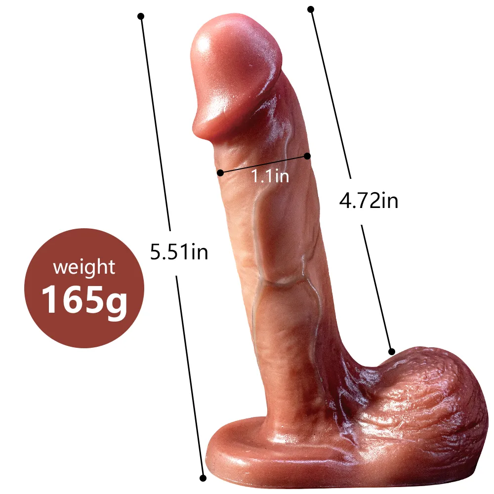 1:1 Replica Of Asian Male Realistic Dildo With Testicles