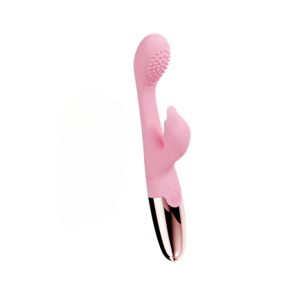 มอเตอร์พลังสูง 10 ระดับความถี่ กระตุ้นคลิตอริสและช่องคลอดพร้อมกัน กันน้ำทั้งเครื่อง|Rose Knight-sextoyfunny