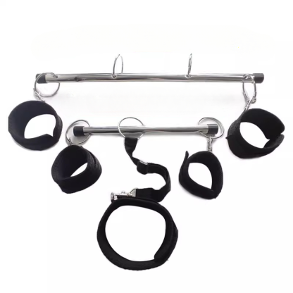 W0245 สายรัดแบบล็อคท่อเหล็ก ท่อเหล็ก วัสดุไนลอน ออกแบบแบบถอดประกอบได้ BDSM