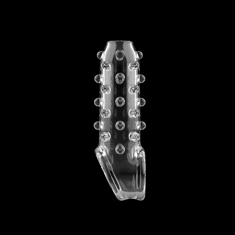 缺主图ปลอกเพิ่มขนาด ออกแบบเจาะรู ขยายขนาดอวัยวะเพศชาย 7 โหมดการสั่นสะเทือน มี 2 สี 2 รุ่น