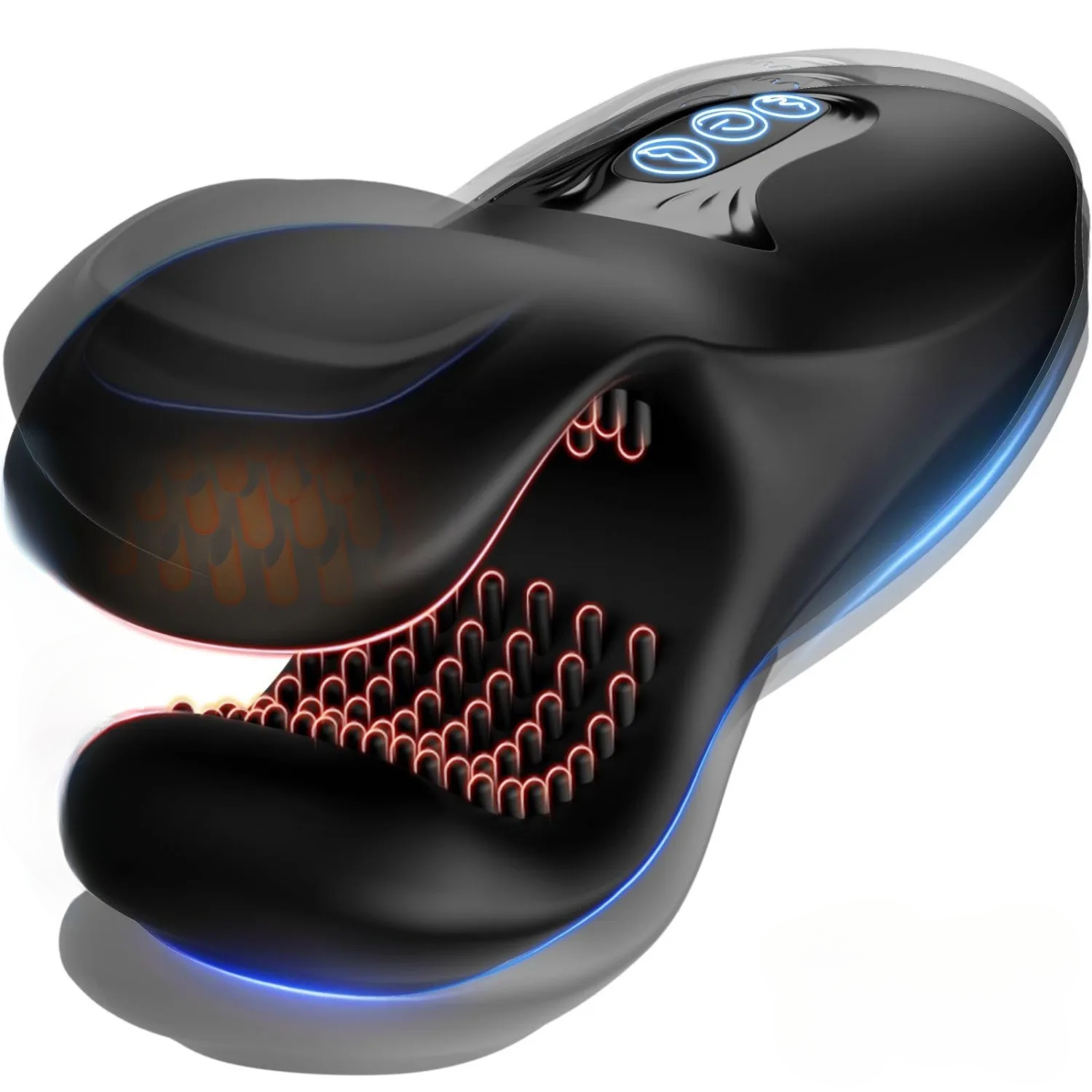 W0389 ถ้วยอัตโนมัติ 1เครื่อง2用途 มอเตอร์พลังสูง 10ระดับการกัดกร่อน ออกแบบตามหลักสรีรศาสตร์|QM