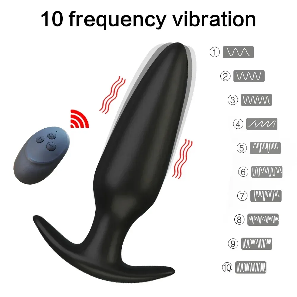 Anchor Shaped Anal Vibrator & Prostate Massager 3 Sizes