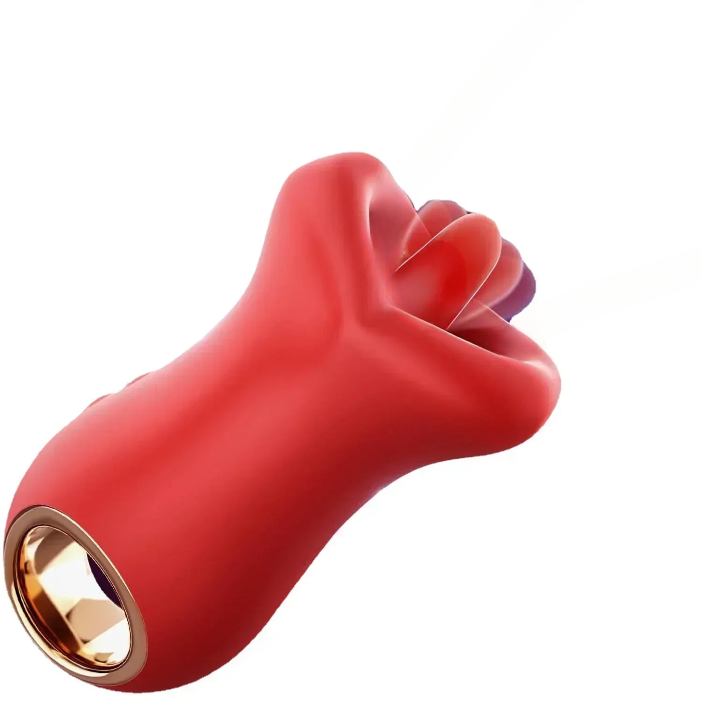 W0416 ลิ้นของเล่น 3ใน1 10 ระดับอัจฉริยะ หลายฟังก์ชั่นในเครื่องเดียว ดีไซน์สมจริง จับถนัดมือ IPX5 