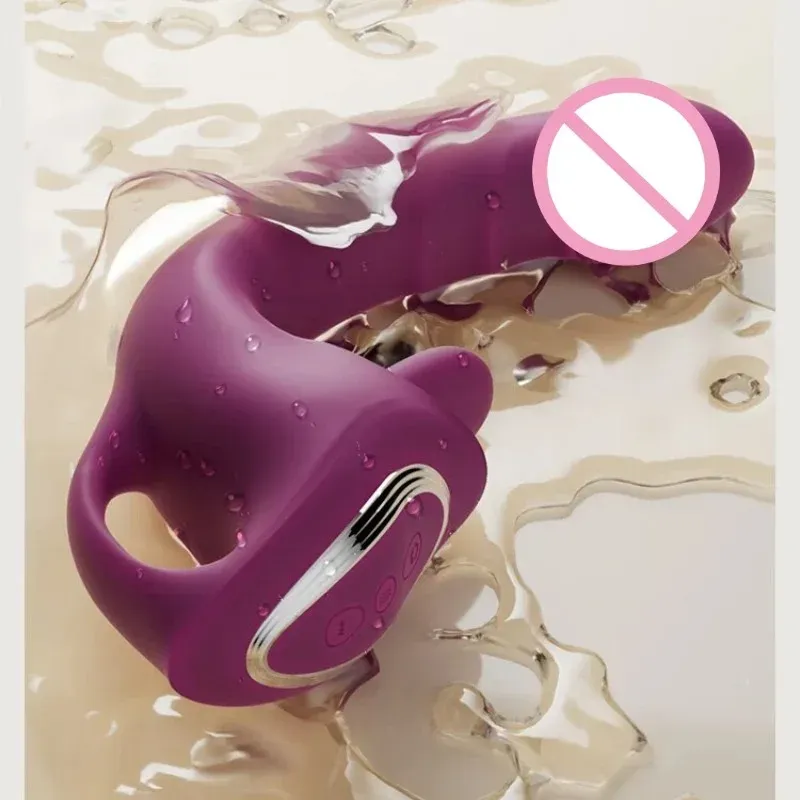 Bionic Vibrating & Licking Intelligent Heating Vibrator