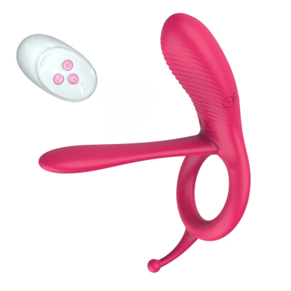 ห่วงล็อกสเปิร์ม ระบบสั่นสะเทือน 10 ความถี่ ใช้ได้ทั้งชายหญิง ออกแบบชิ้นเดียว ควบคุมระยะไกล ระบบไร้เสียงขั้นสูง|YUMAN-sextoyfunny