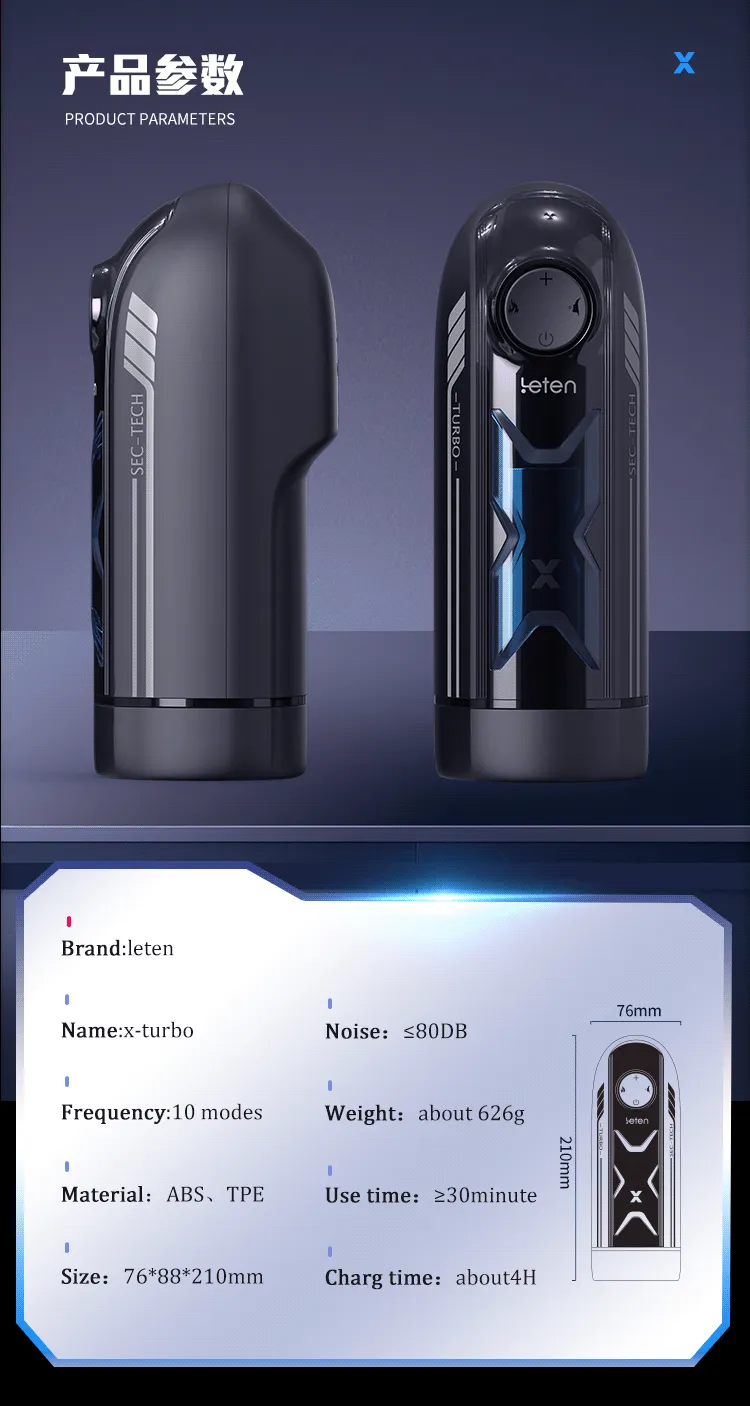 10 Frequency Heating Automatic Male Masturbator Smart Chip