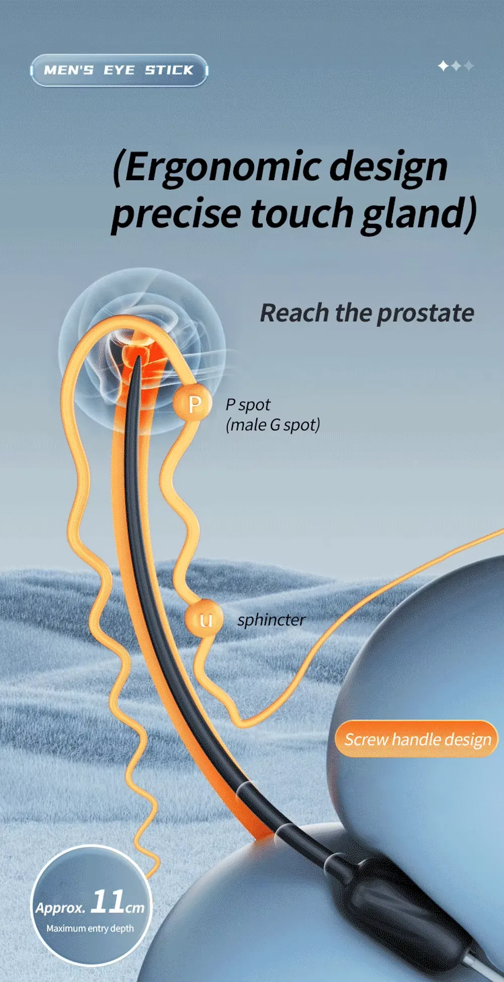 Wireless Remote Control 10 Frequencies Urethral Sound