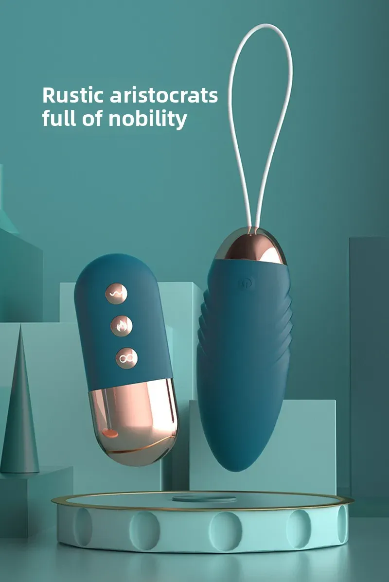 10 Frequencies Remote Control Heating Vibrating Egg